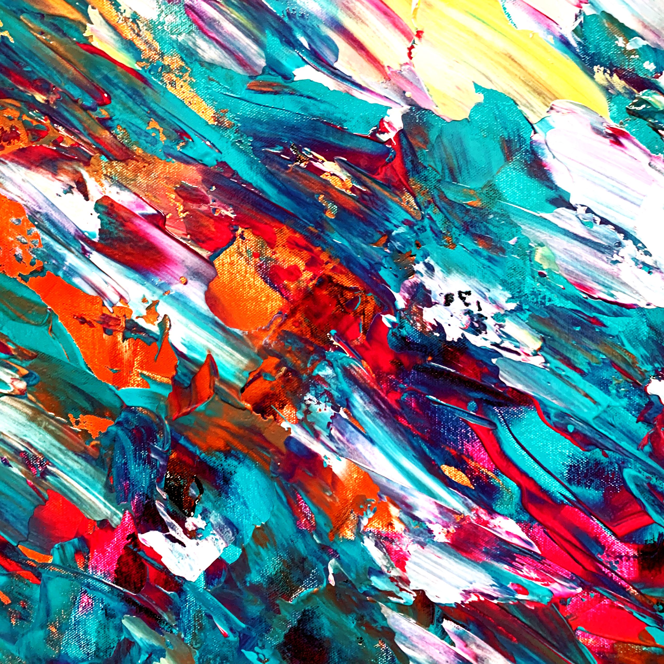 Moving Colour Transition Closeup 13