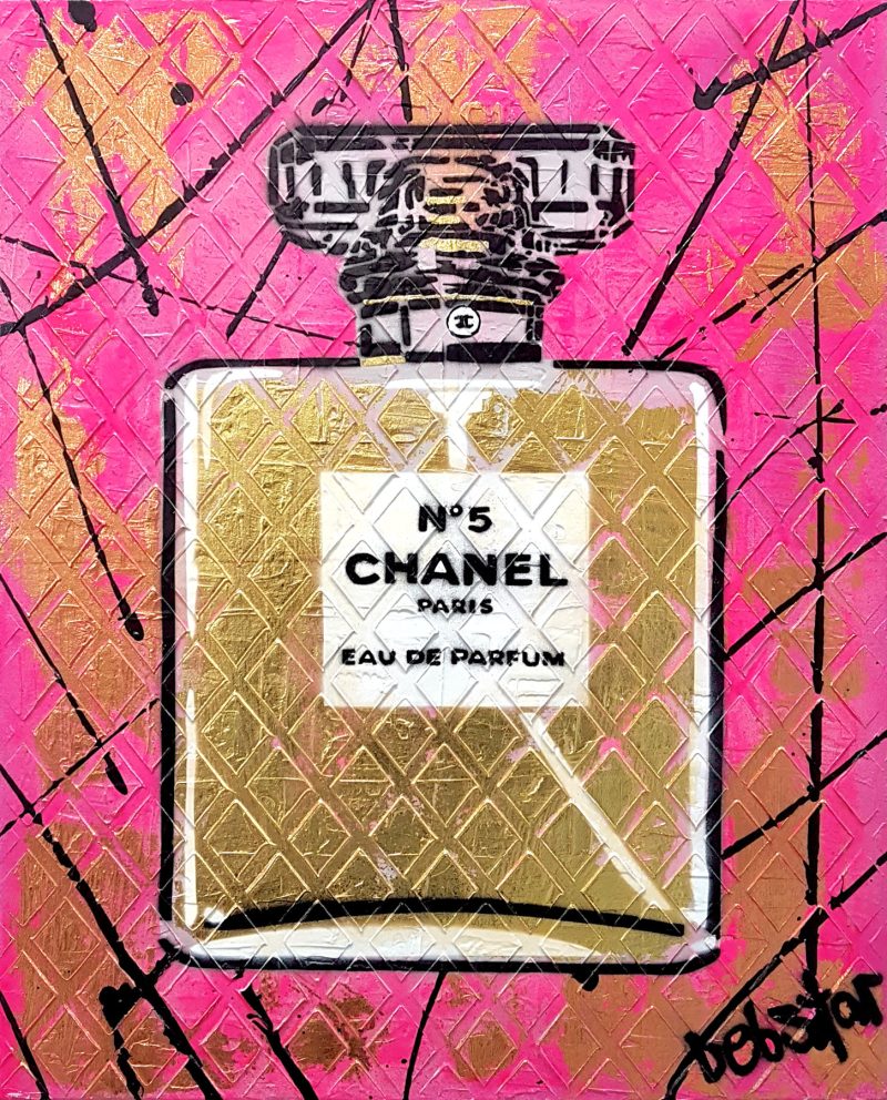 Chanel No 5 Perfume Pink
