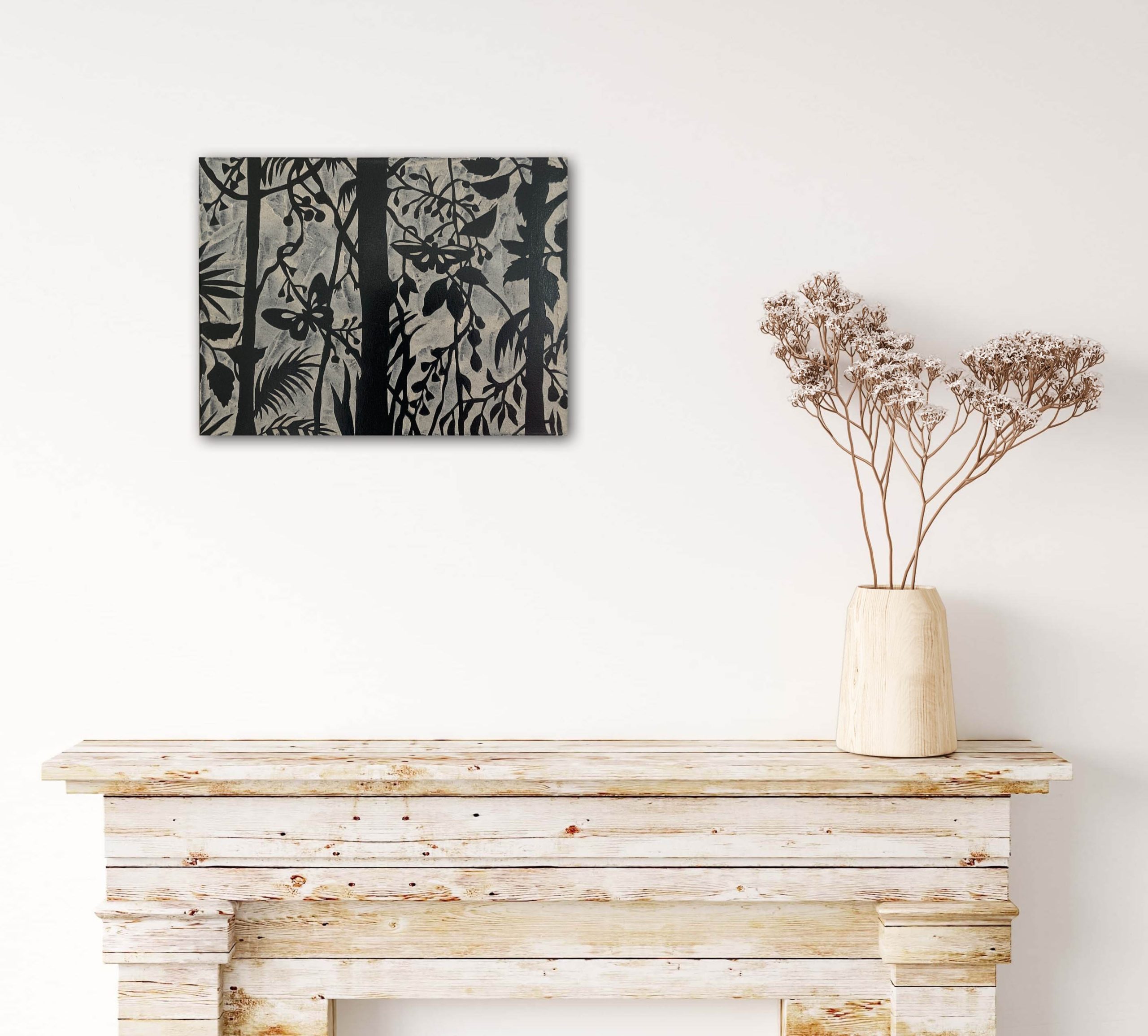 Butterfly Silhouette 2 Carol Forster Art Lovers Australia