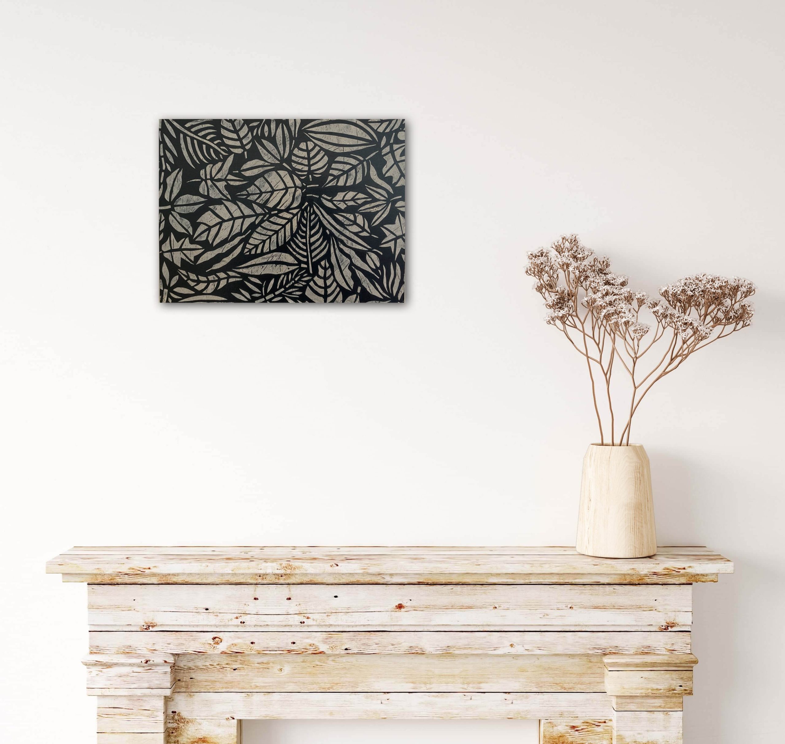 Leaf Silhouette 2 Carol Forster Art Lovers Australia