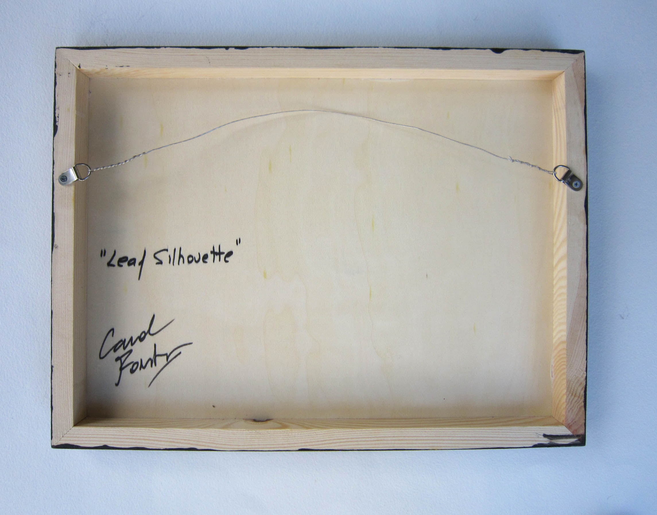 Leaf Silhouette 7 Carol Forster Art Lovers Australia