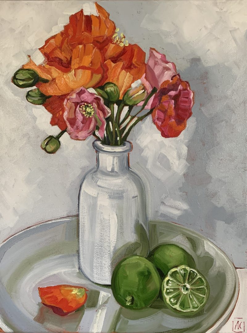 Poppies and Limes – Study