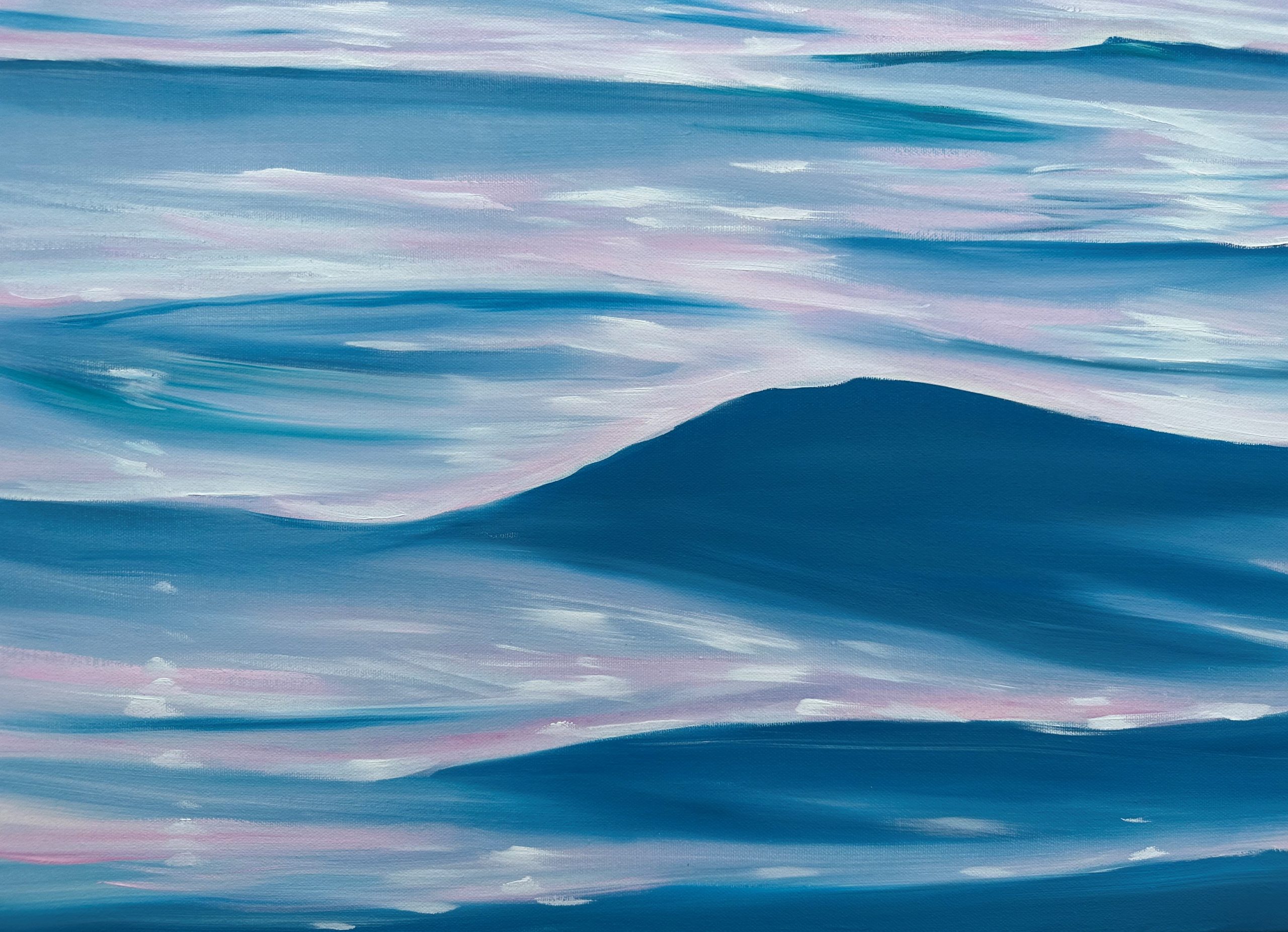 Close Up Love Hearts At The Beach House Alanah Jarvis Ocean Art Waves