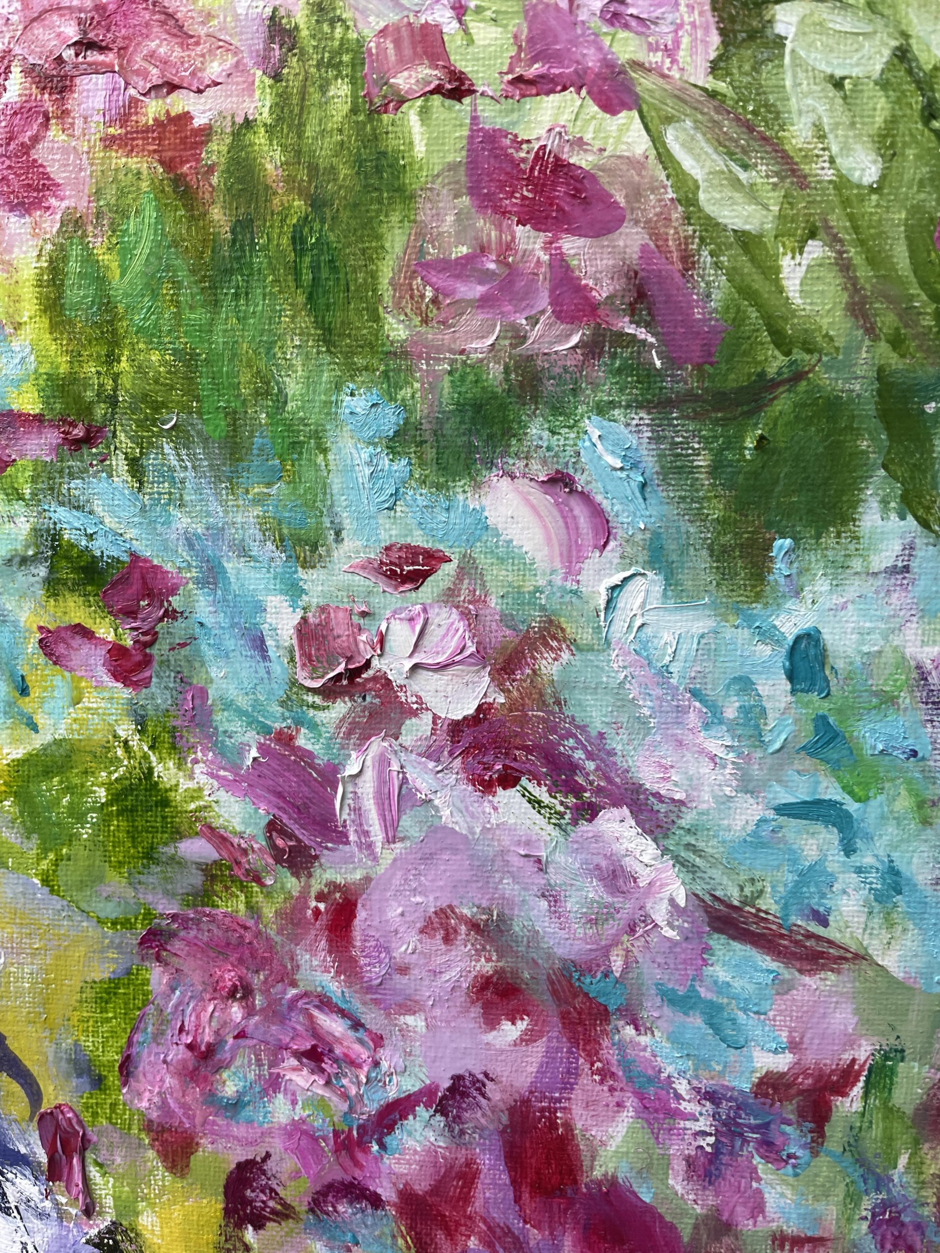 Three Echinacea Flowers Closeup 3