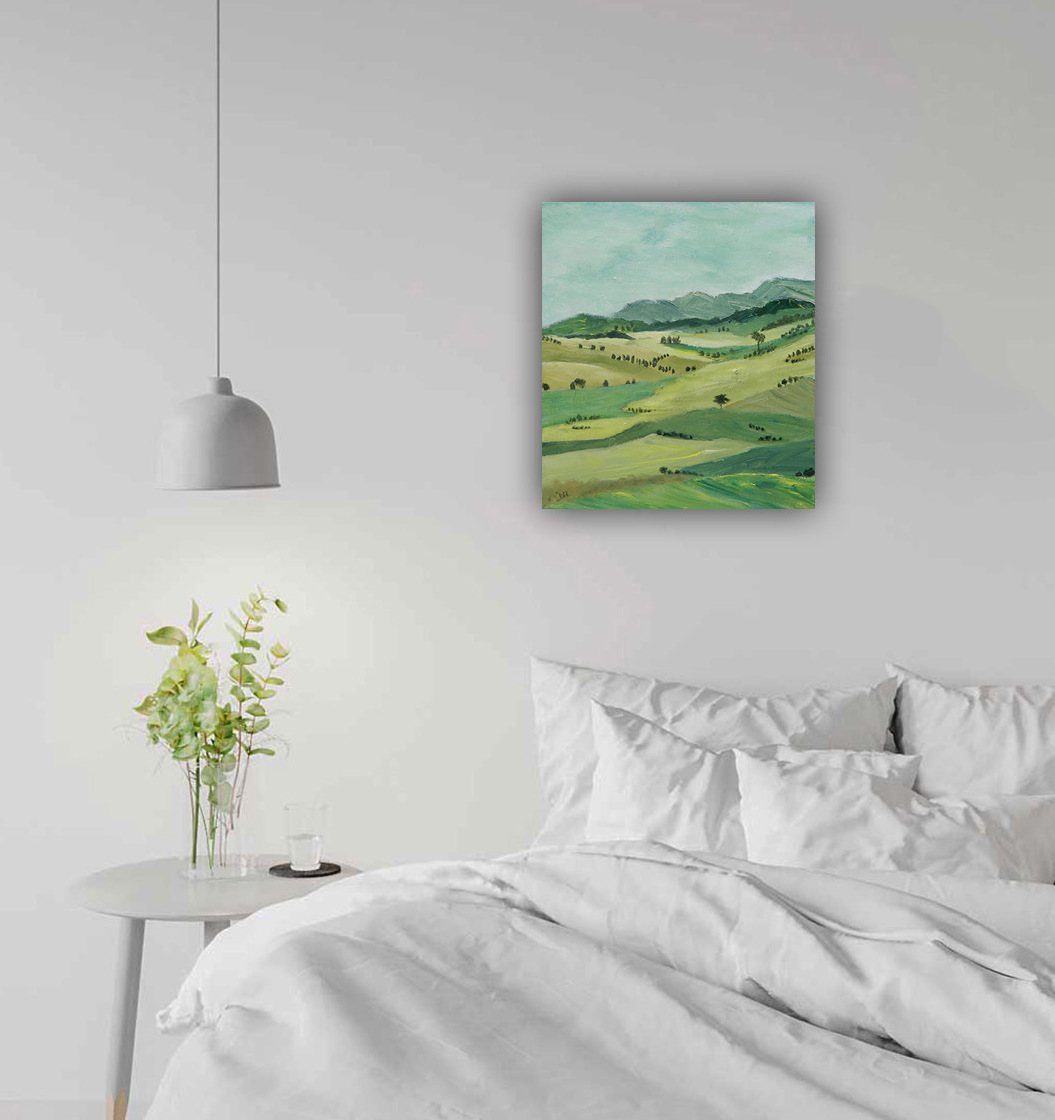 Best Free Bedroom Wall Poster Mockup 003