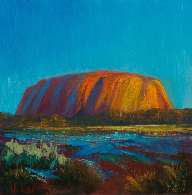 Uluru (Ayers Rock) Abstraction