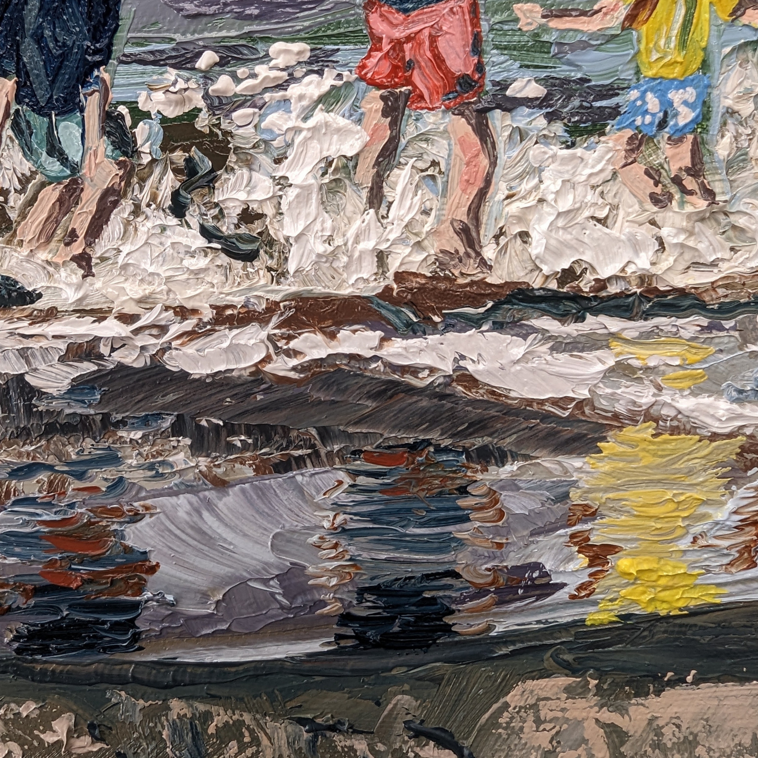 Sam Askin Jumping Waves Reflections