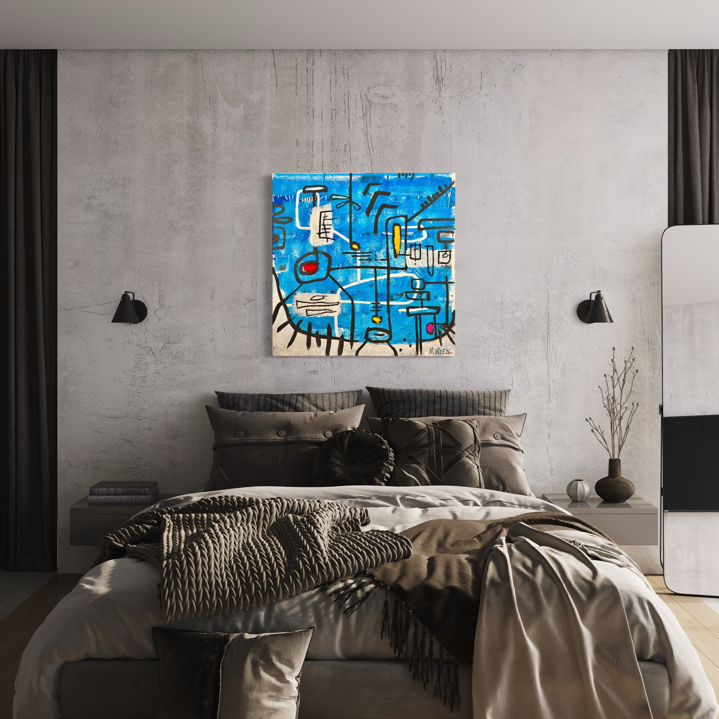 Martin Breeze Blue Raincoat Insitu 2