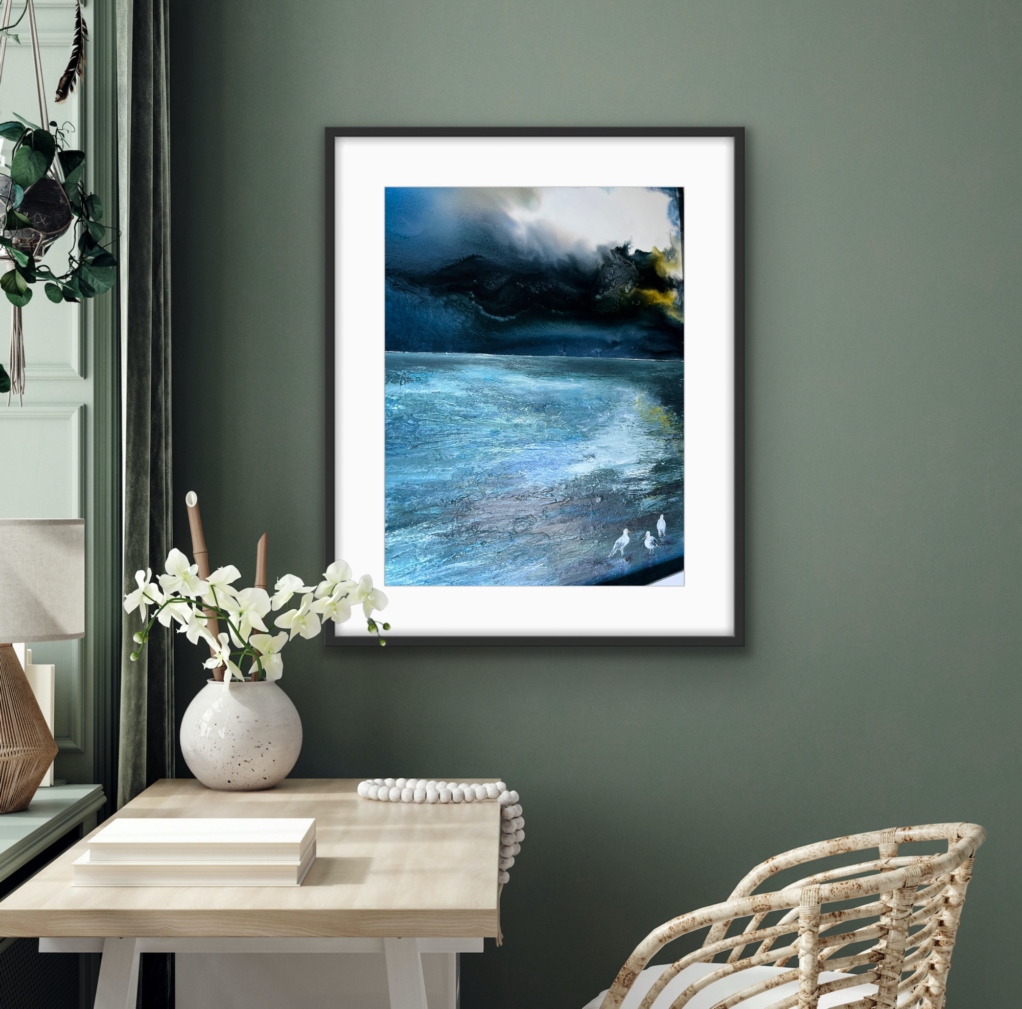 Seabirds On The Shore 4