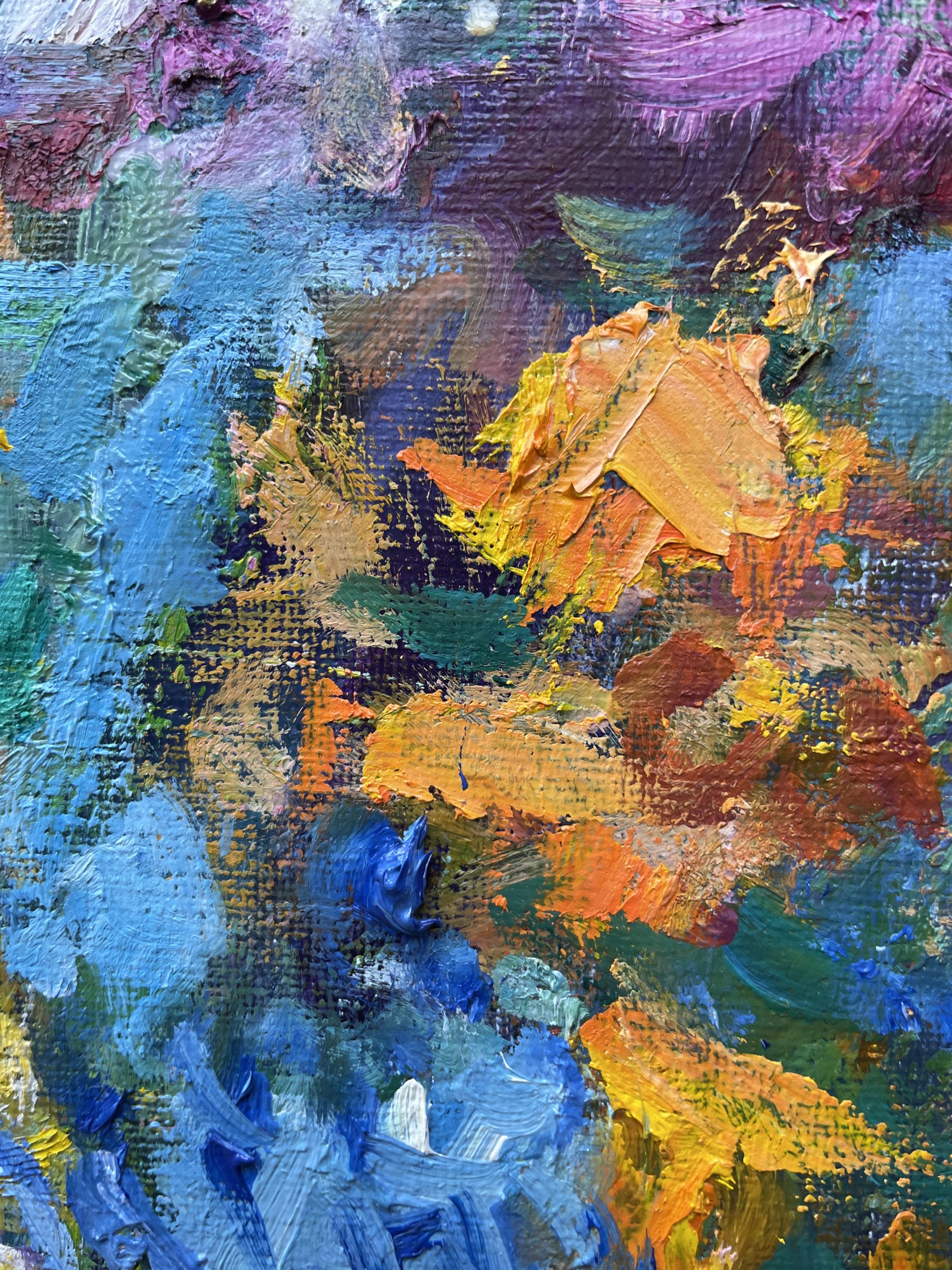 Daisies In The Garden Closeup 1