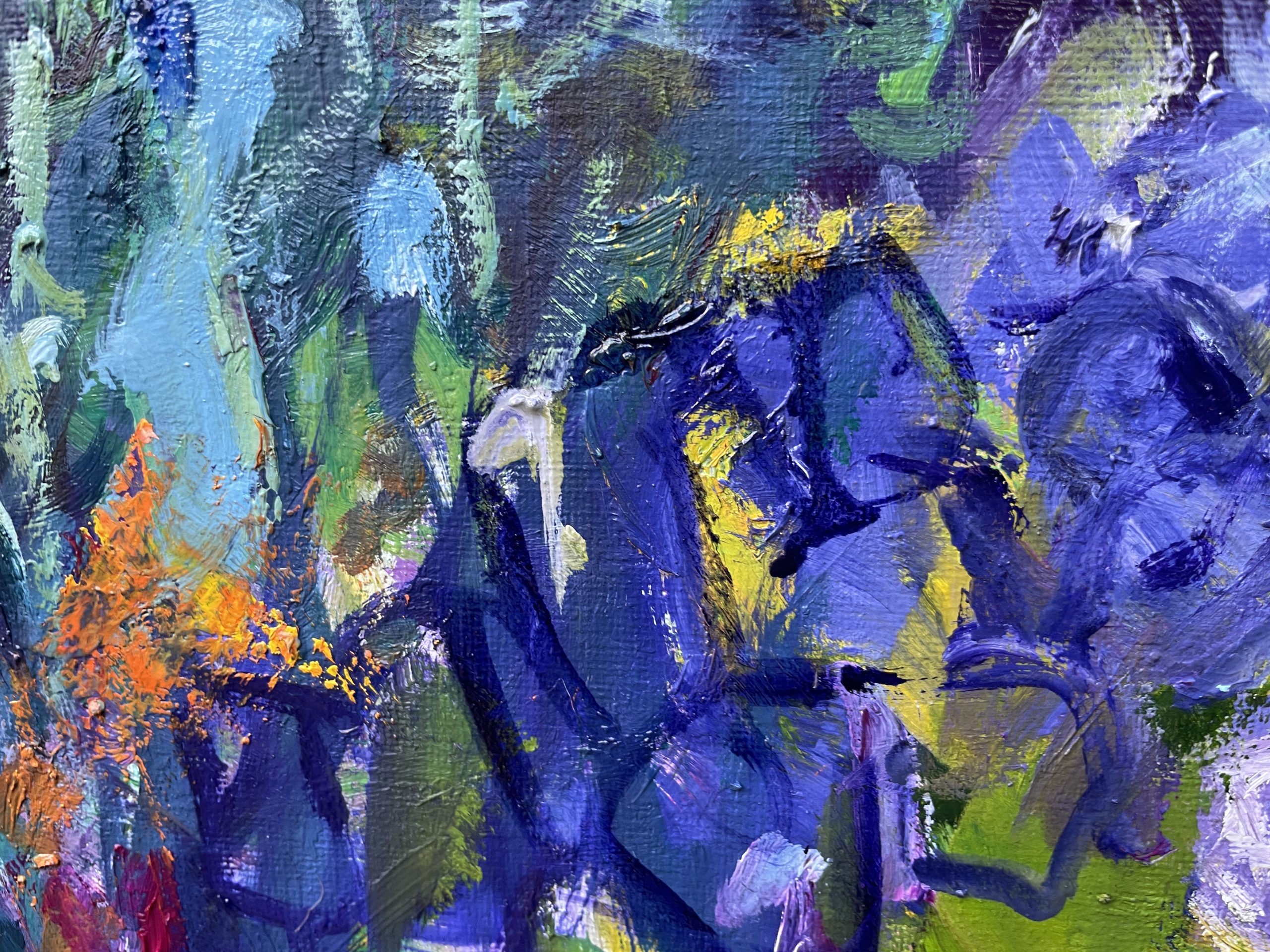 Daisies In The Garden Closeup 2