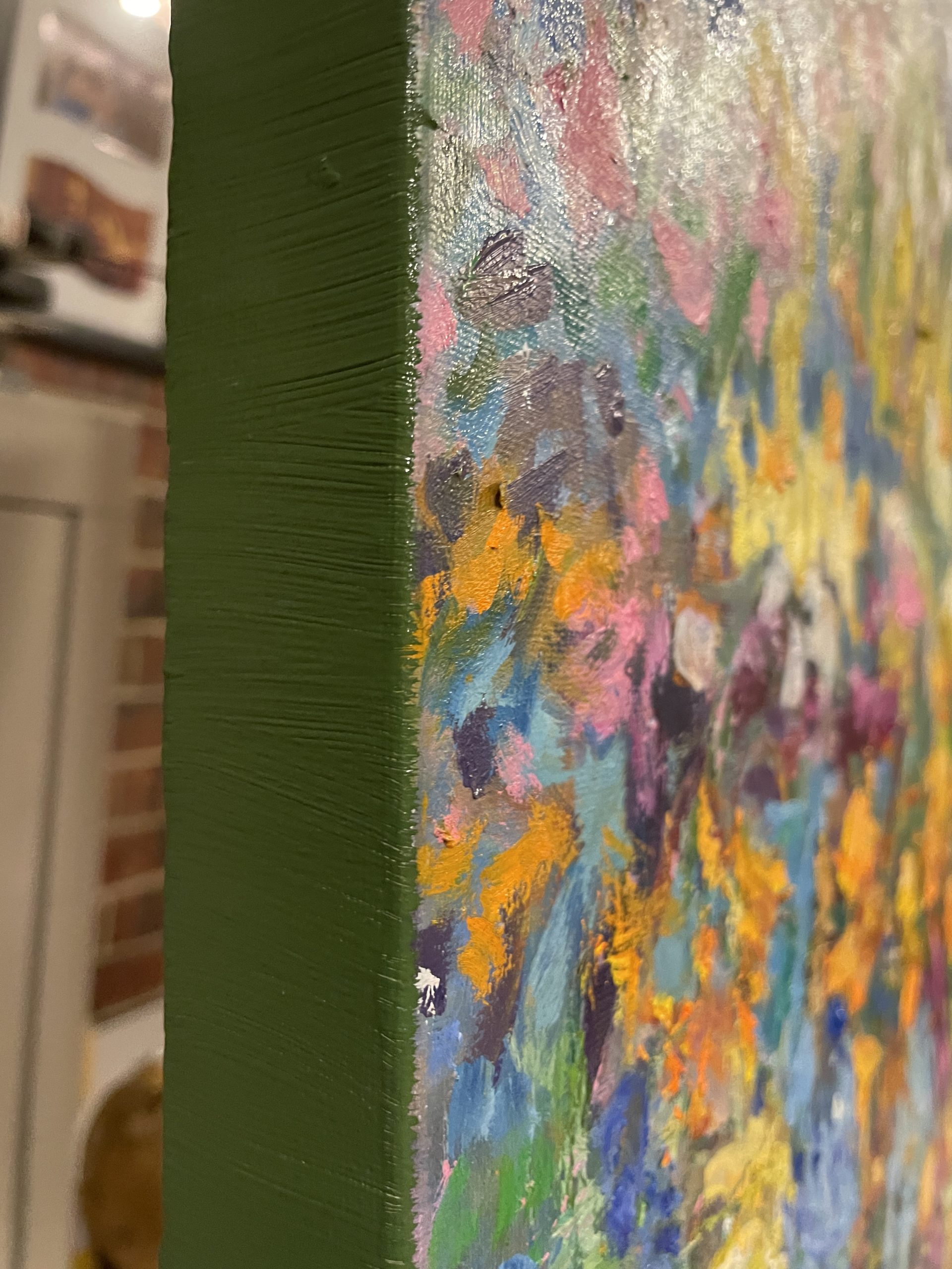 Daisies In The Garden Side View