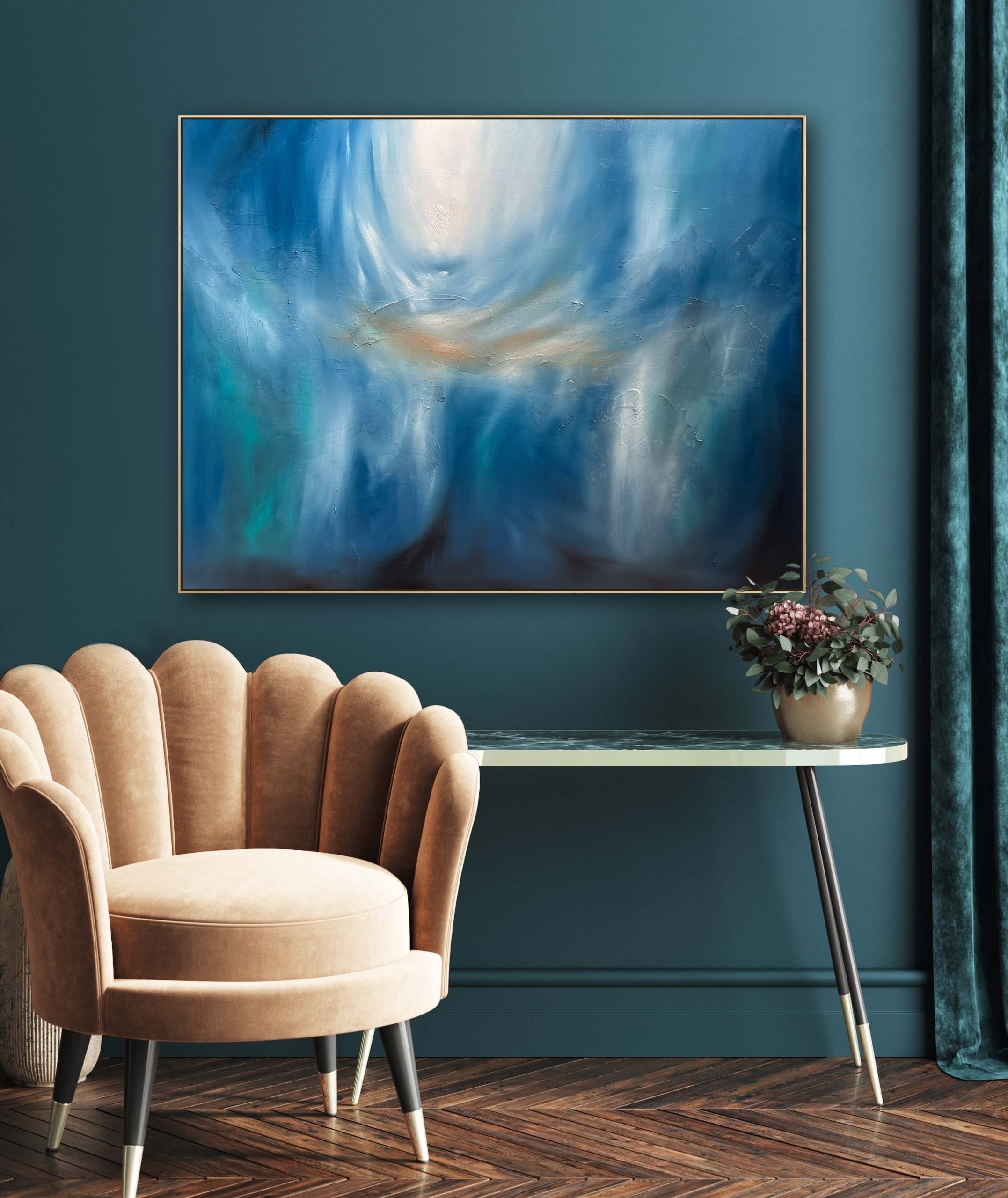 Alanah Jarvis Abstract Art Modern Room