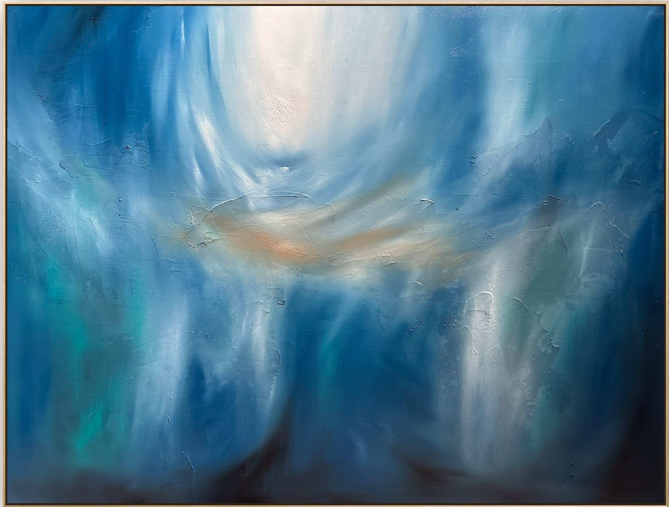 Framed Alanah Jarvis Abstract Art