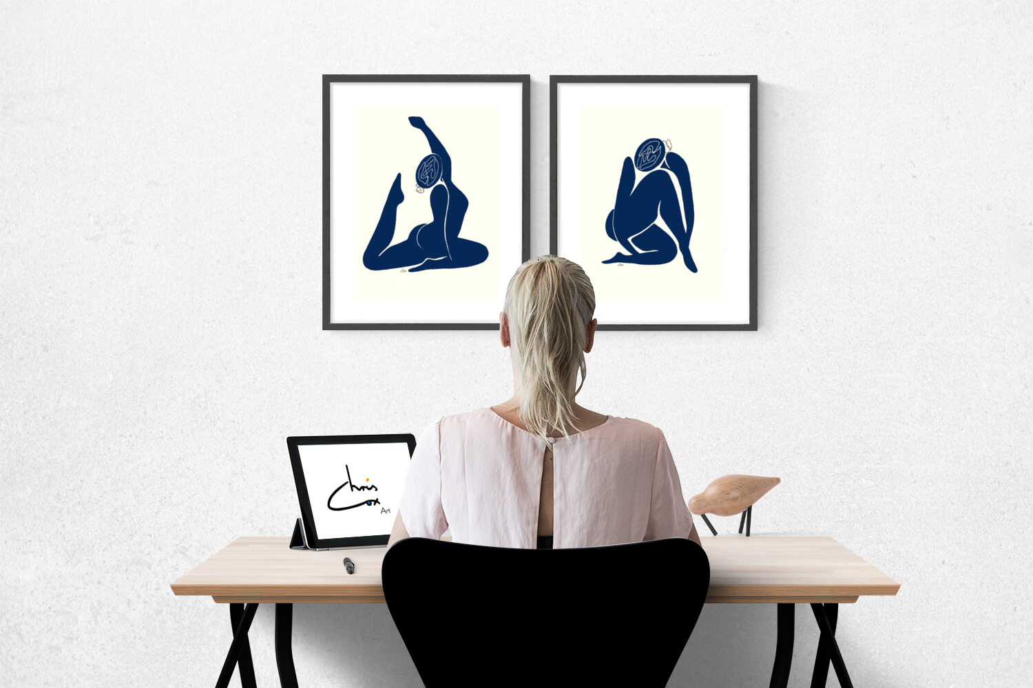 Diptych Mindful Yoga Desk Large