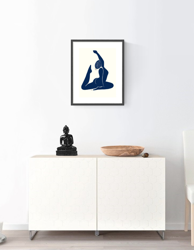 Mindful Yoga I Cabinet