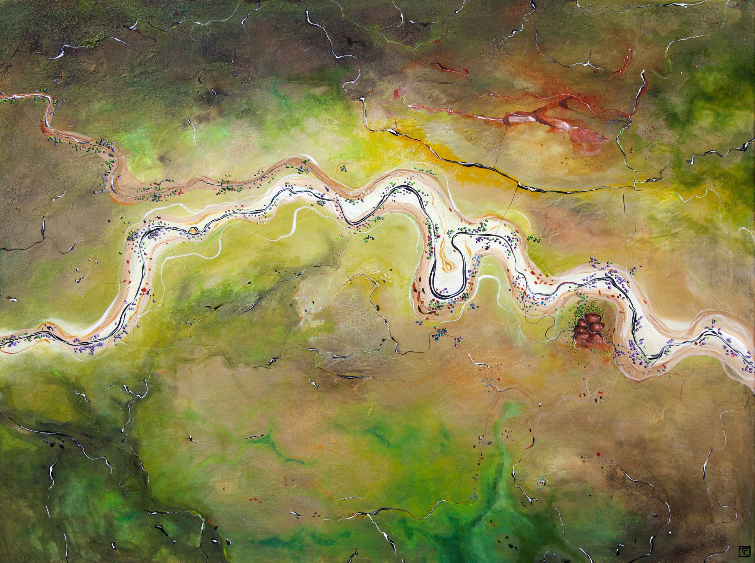 Tania Chanter Meandering The Plains In Autumn