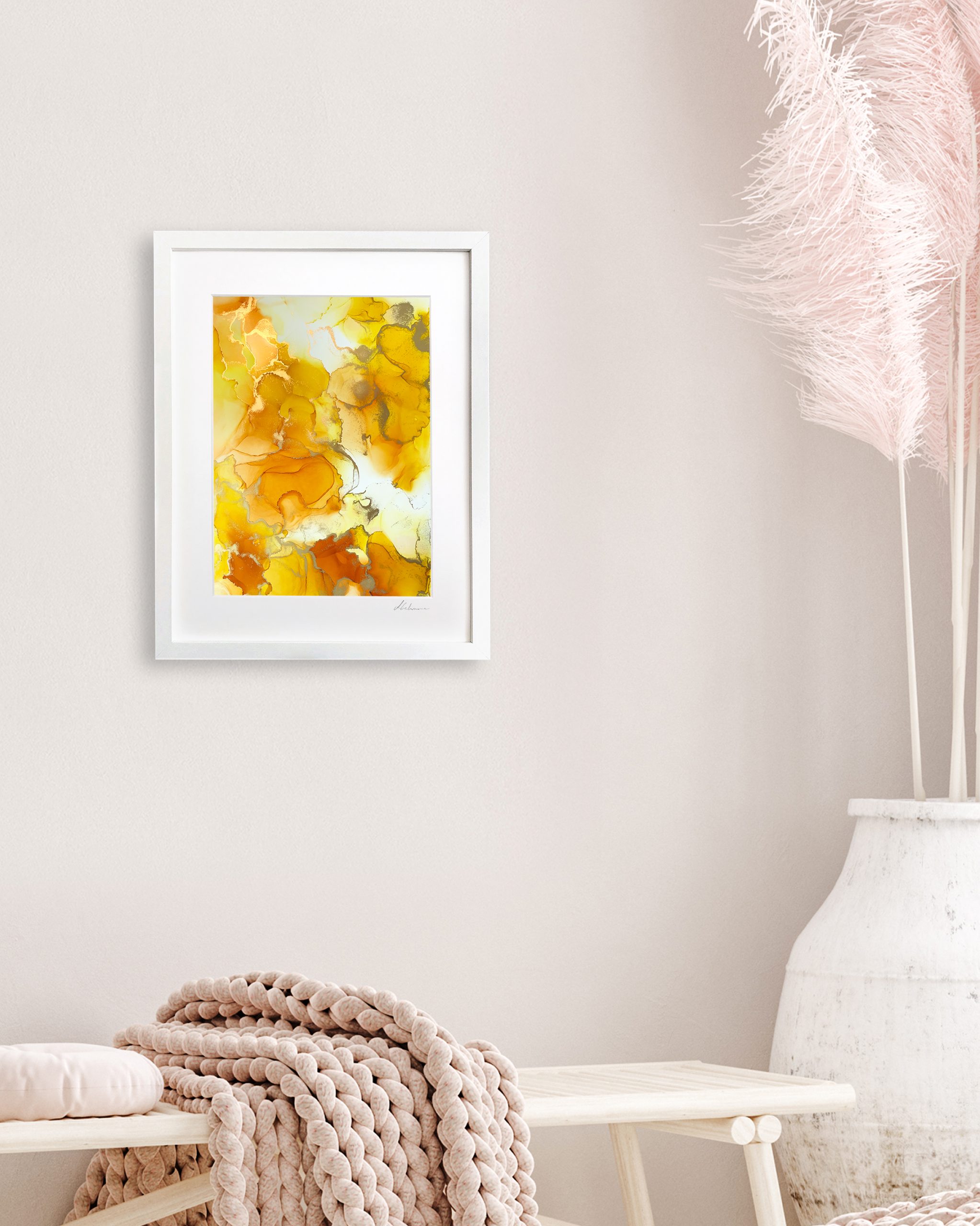 Pink Fantasy On White Copy