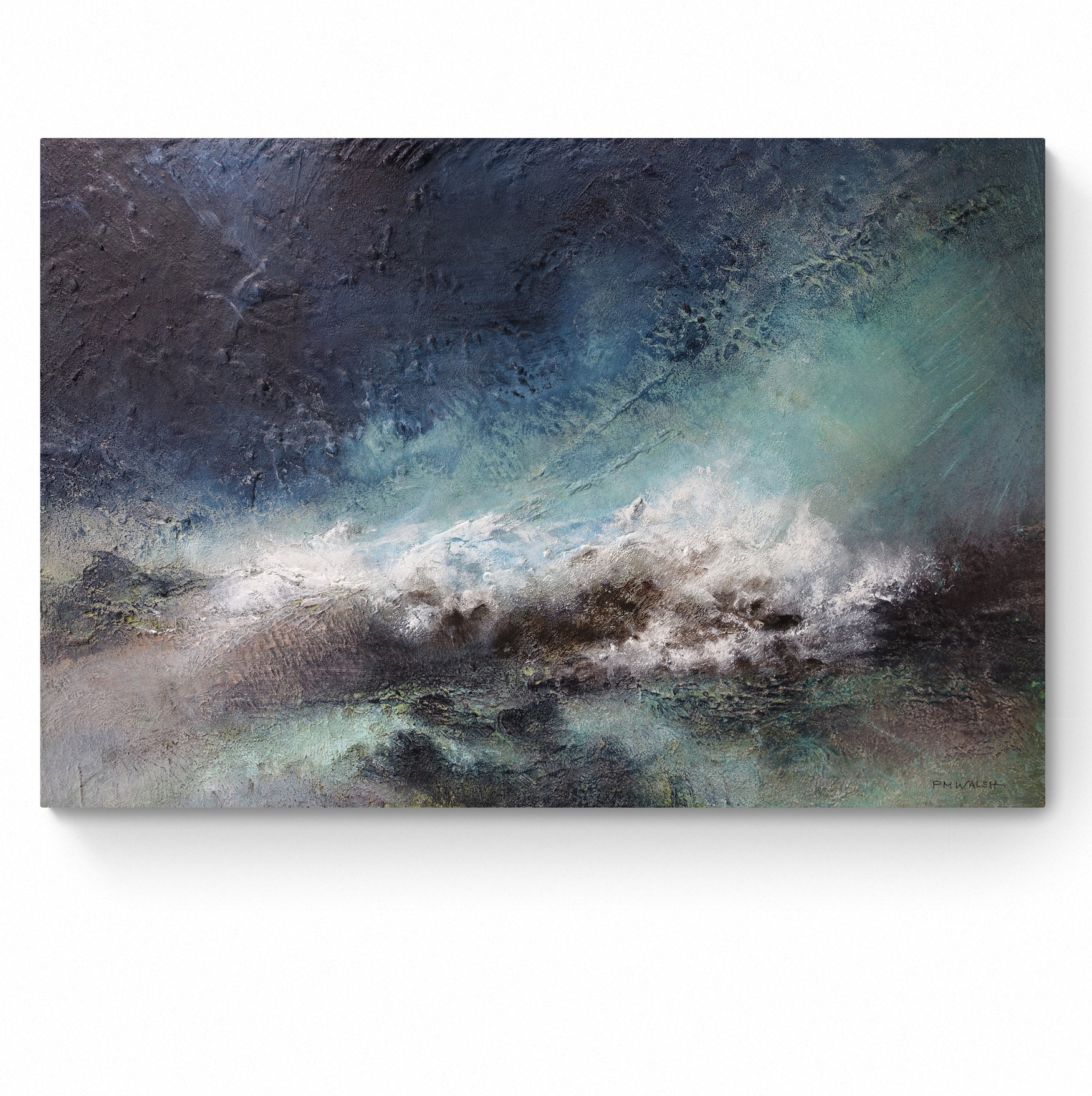 Canvy Blue Reef Clean And Simple Room