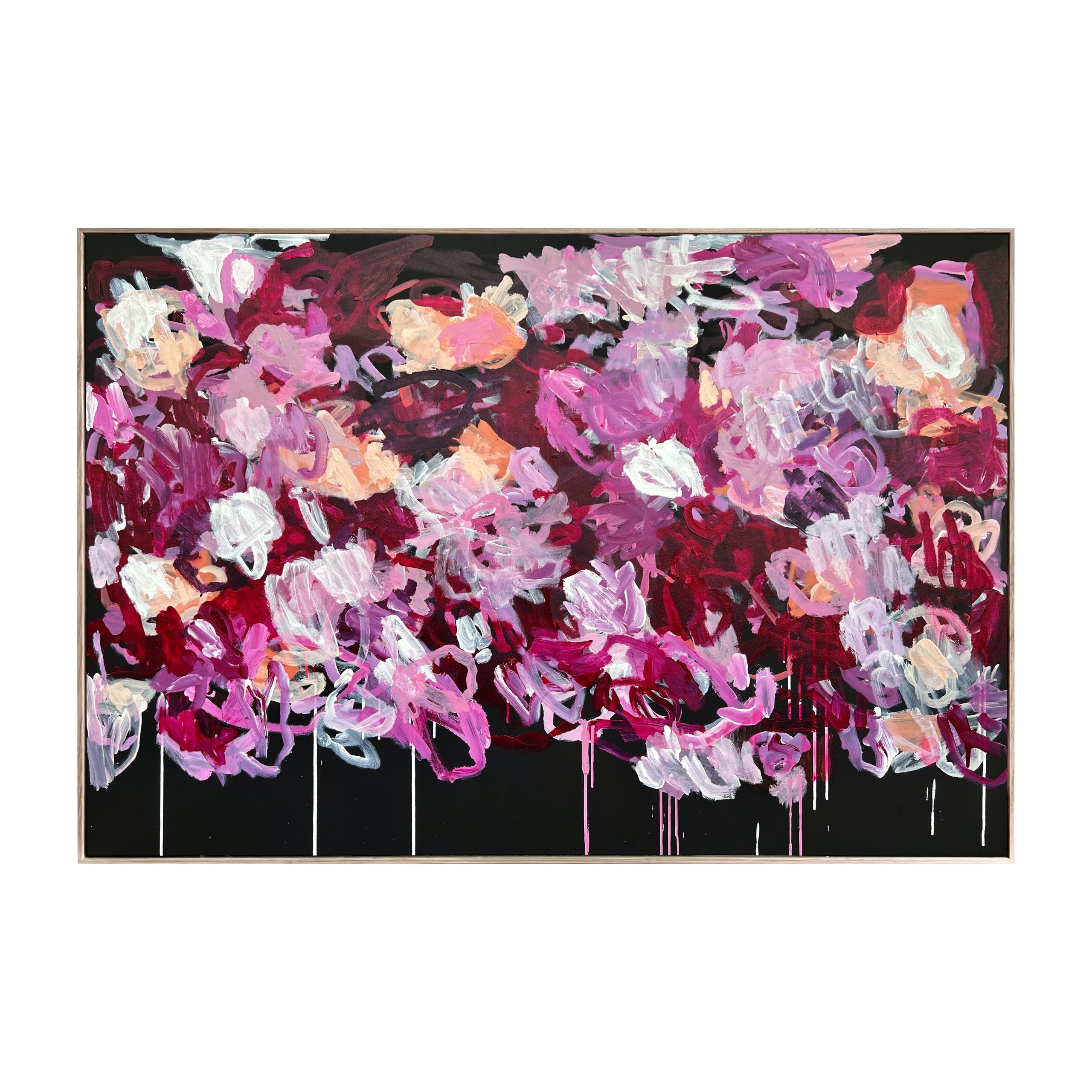 Love Me Anyway Rebecca Koerting Australian Abstract Artist Frame Copy