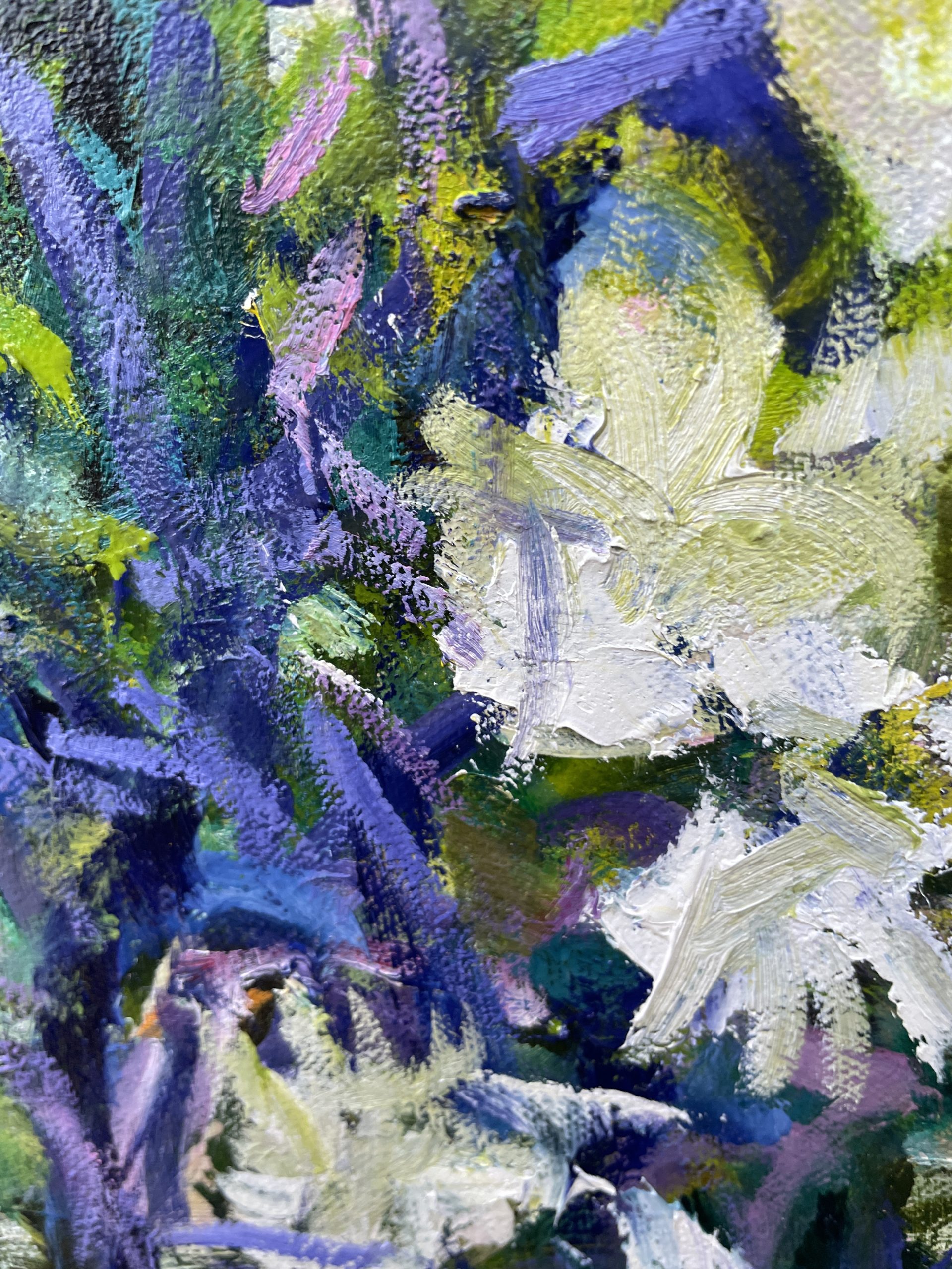 White Rhododendrons Closeup 2