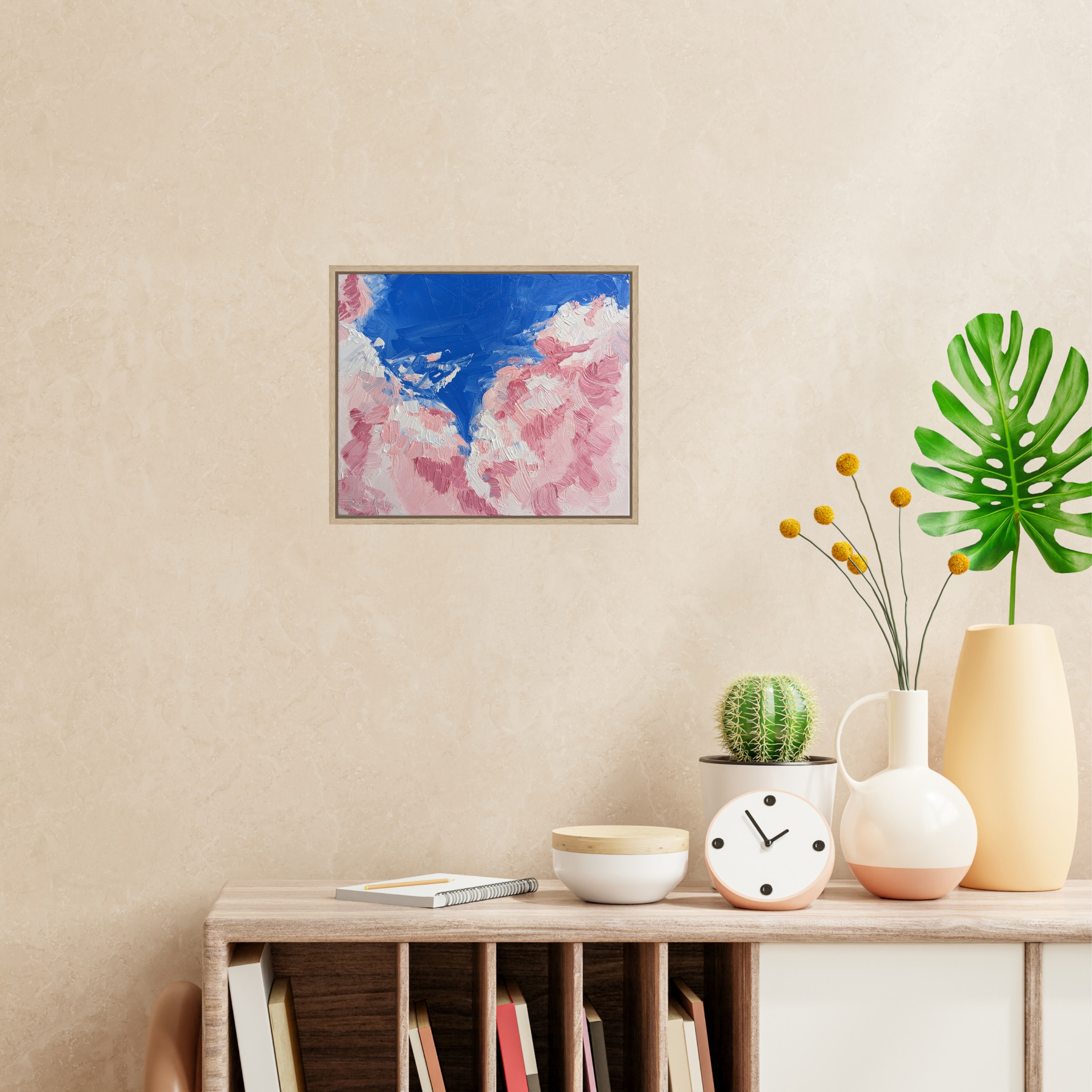 Sam Askin Pink Clouds In Situ