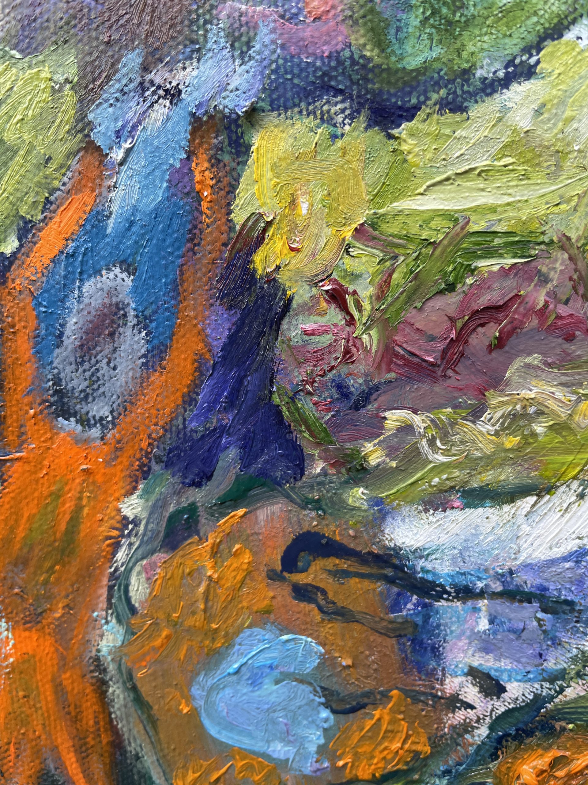 Flying Over The Earth Closeup 1