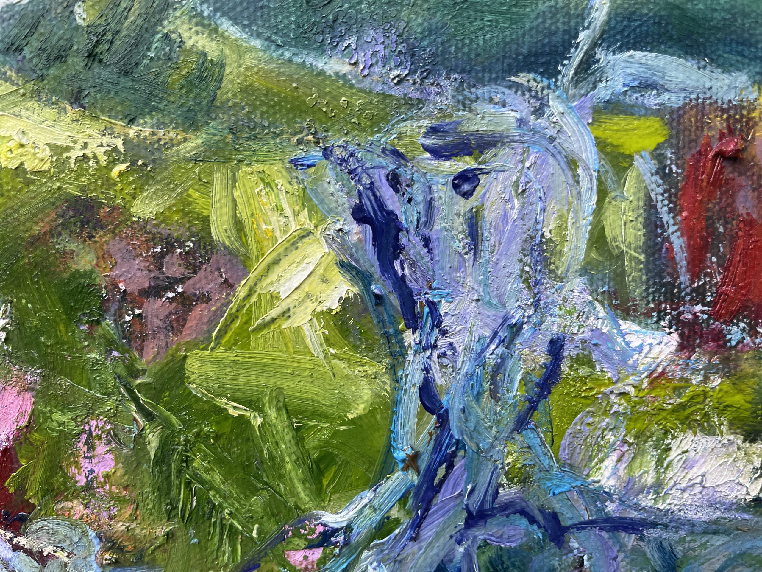 Flying Over The Earth Closeup 2