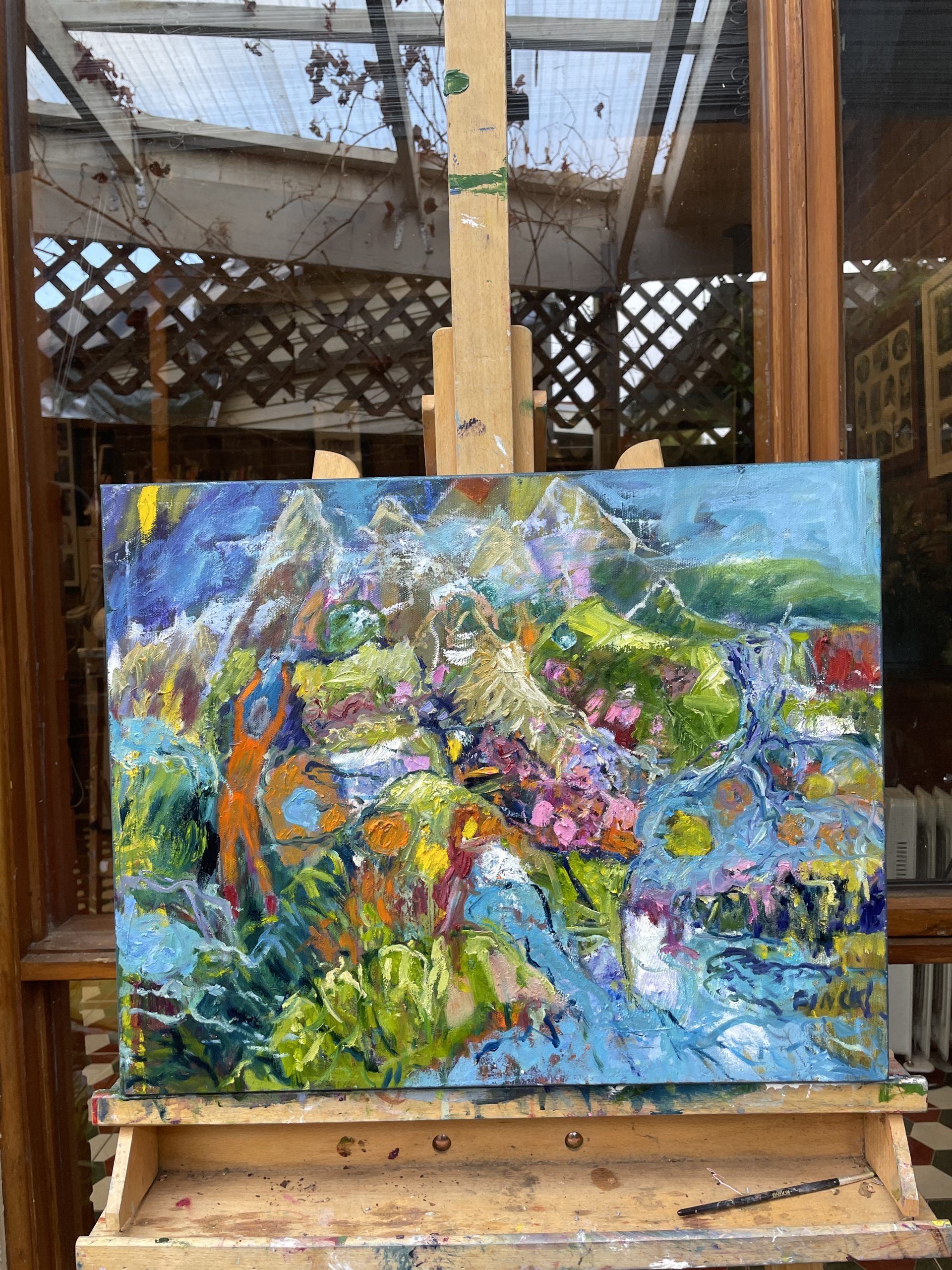 Flying Over The Earth Studio View