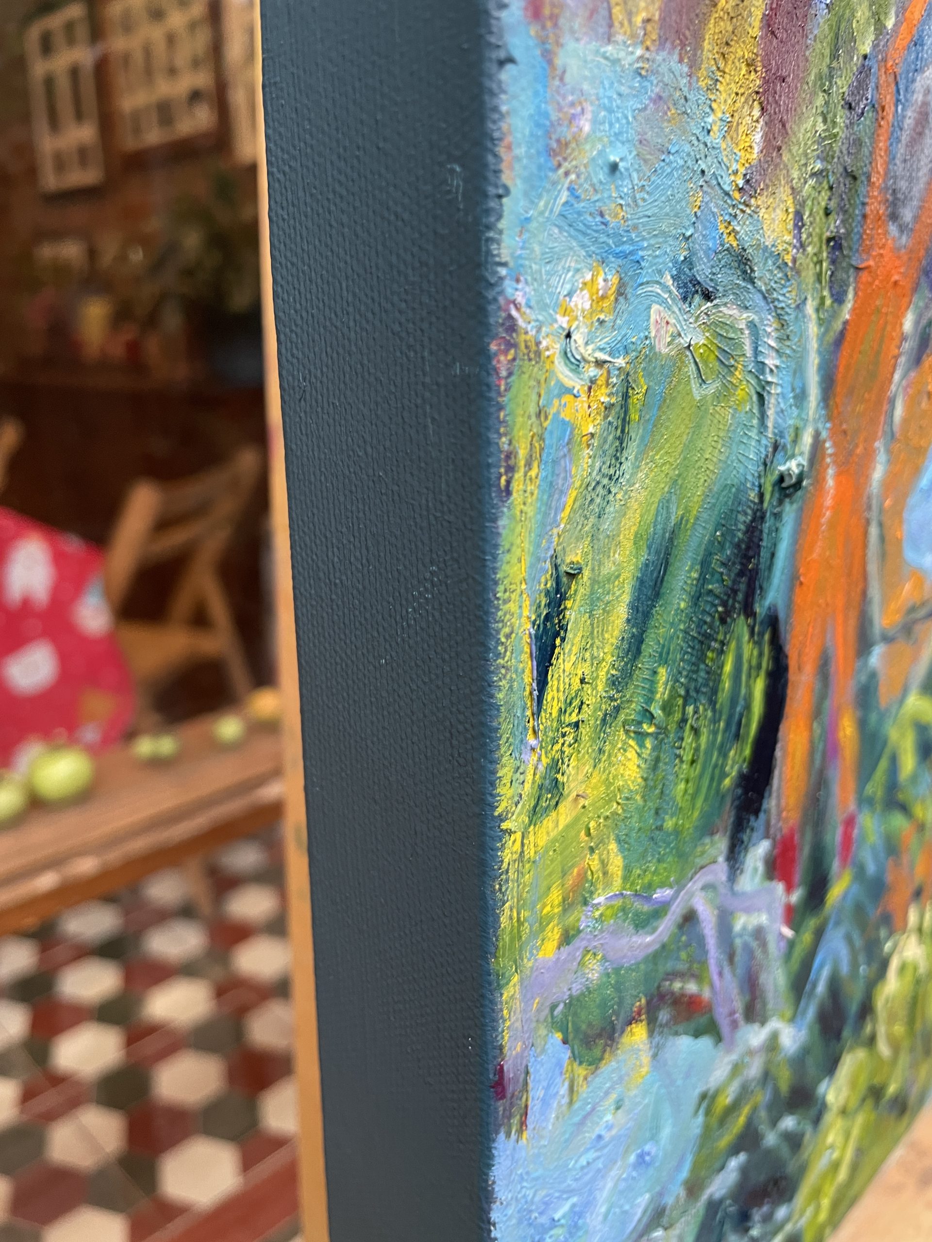 Flying Over The Earthside View