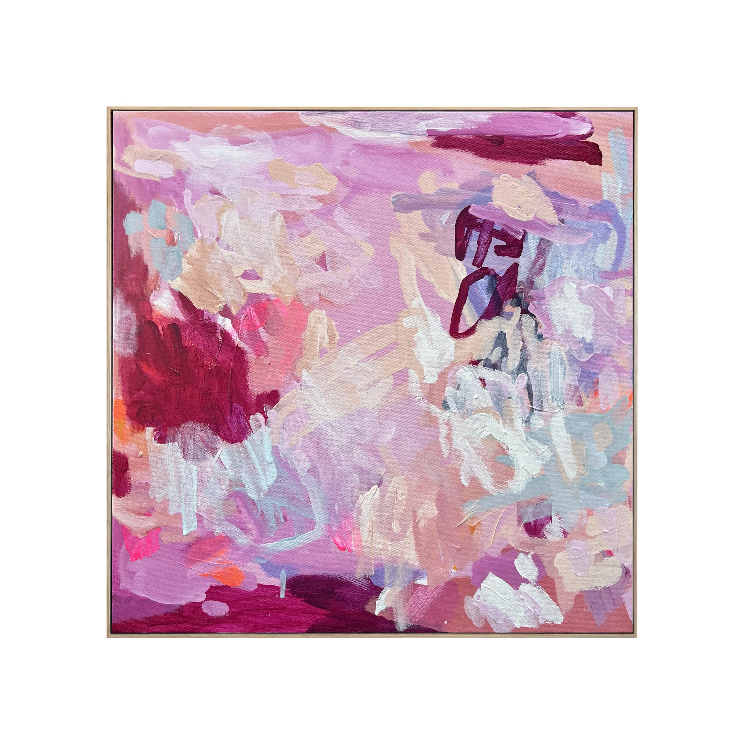 Summer Love Rebecca Koerting Modern Abstract Frame Copy
