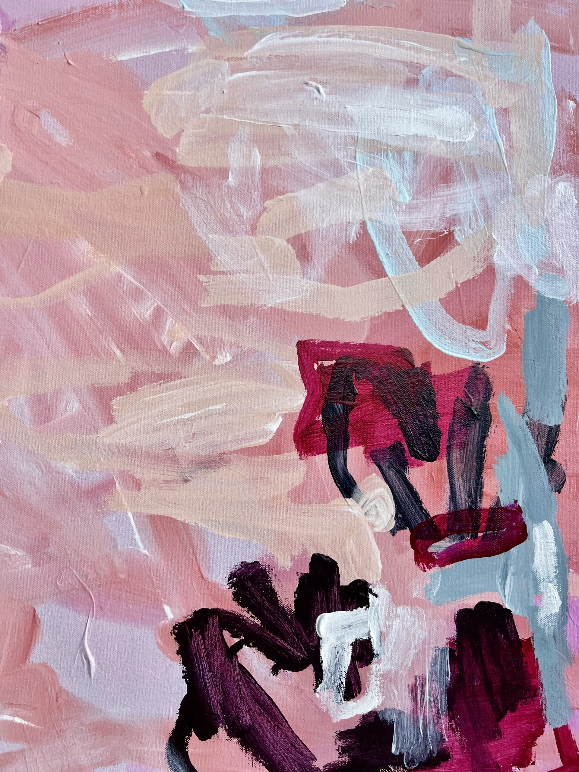 Hot Summer Sand Rebecca Koerting Australian Abstract Artist Bright Detail 2