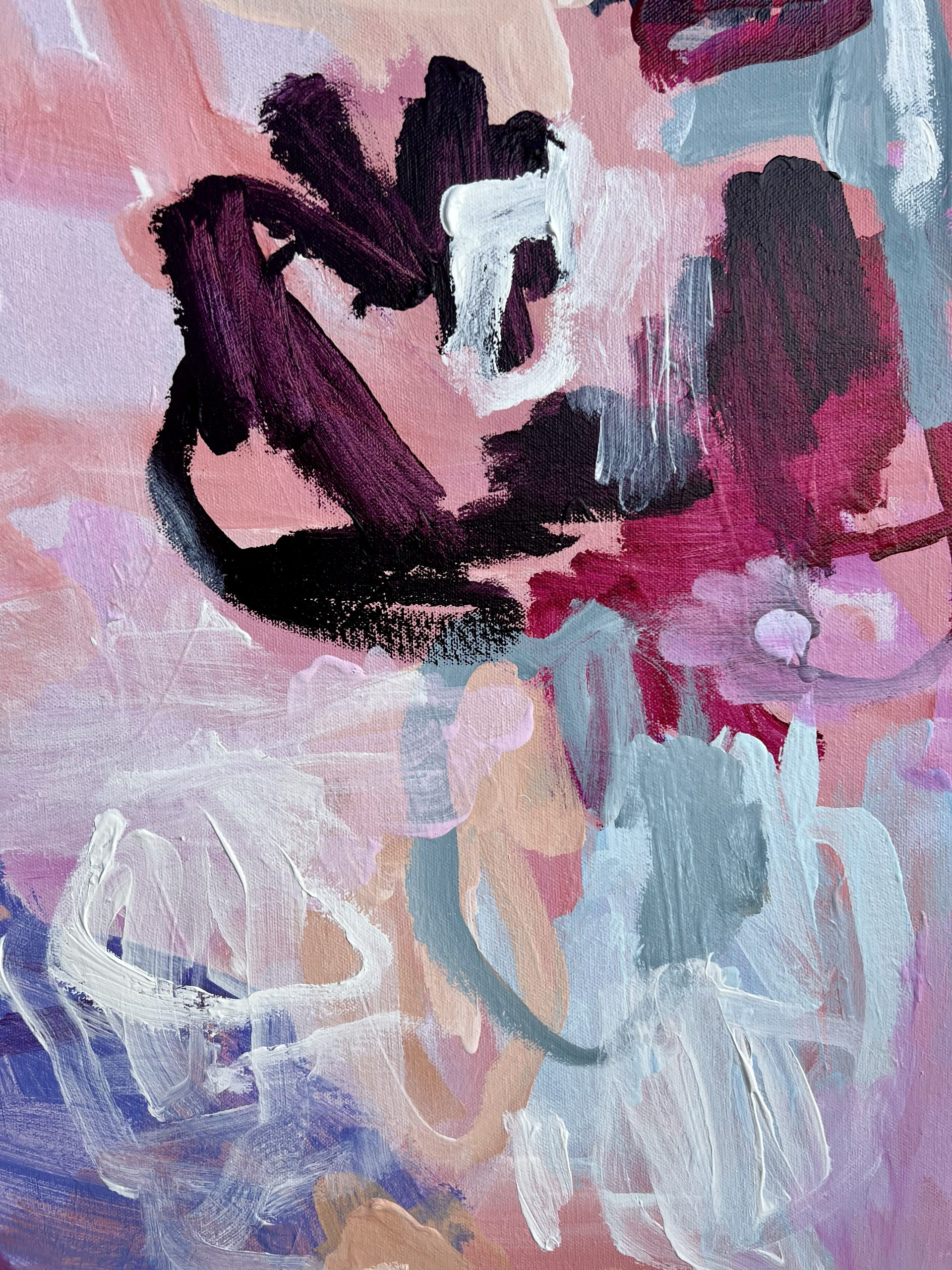 Hot Summer Sand Rebecca Koerting Australian Abstract Artist Bright Detail 3