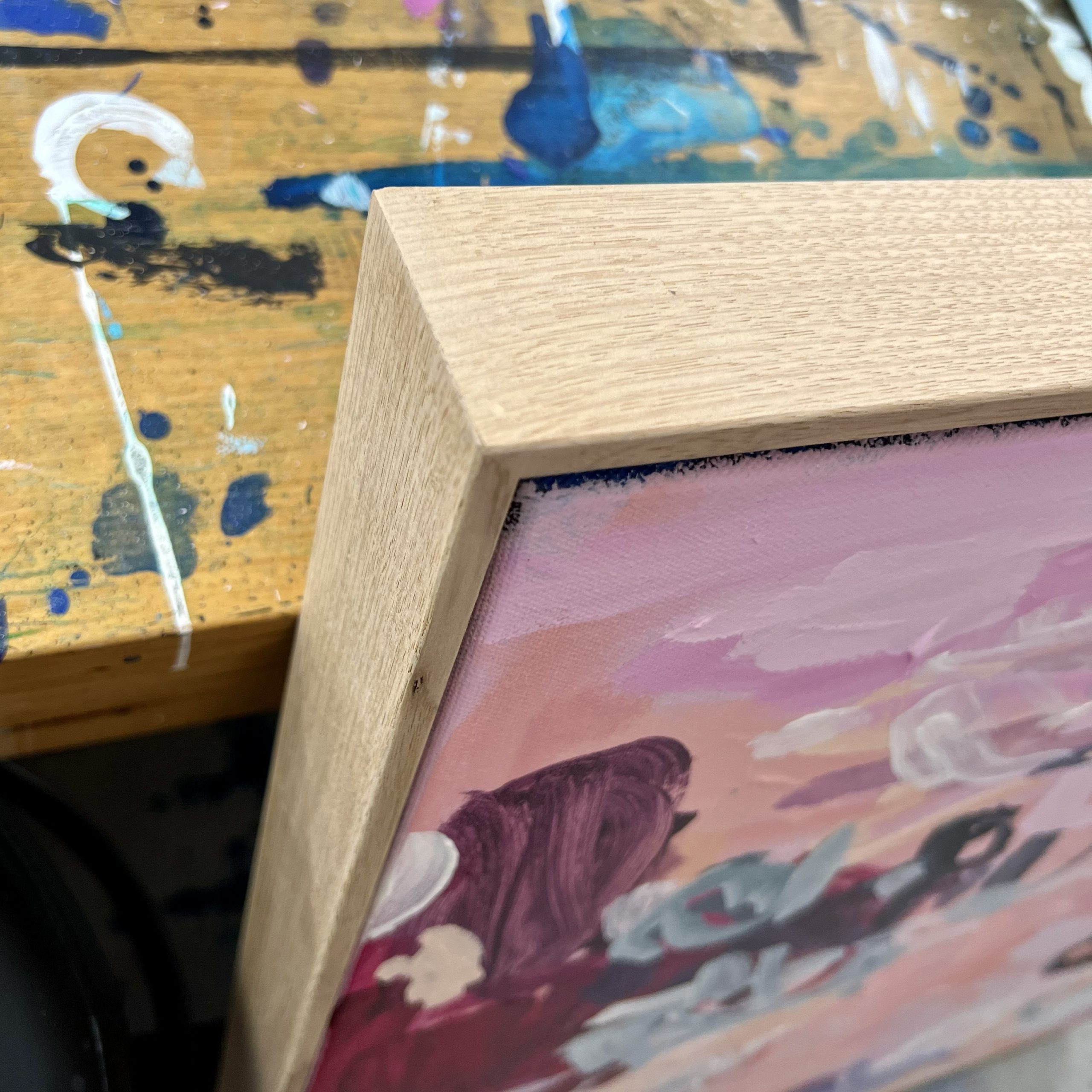 Hot Summer Sand Rebecca Koerting Abstract Artist Edge