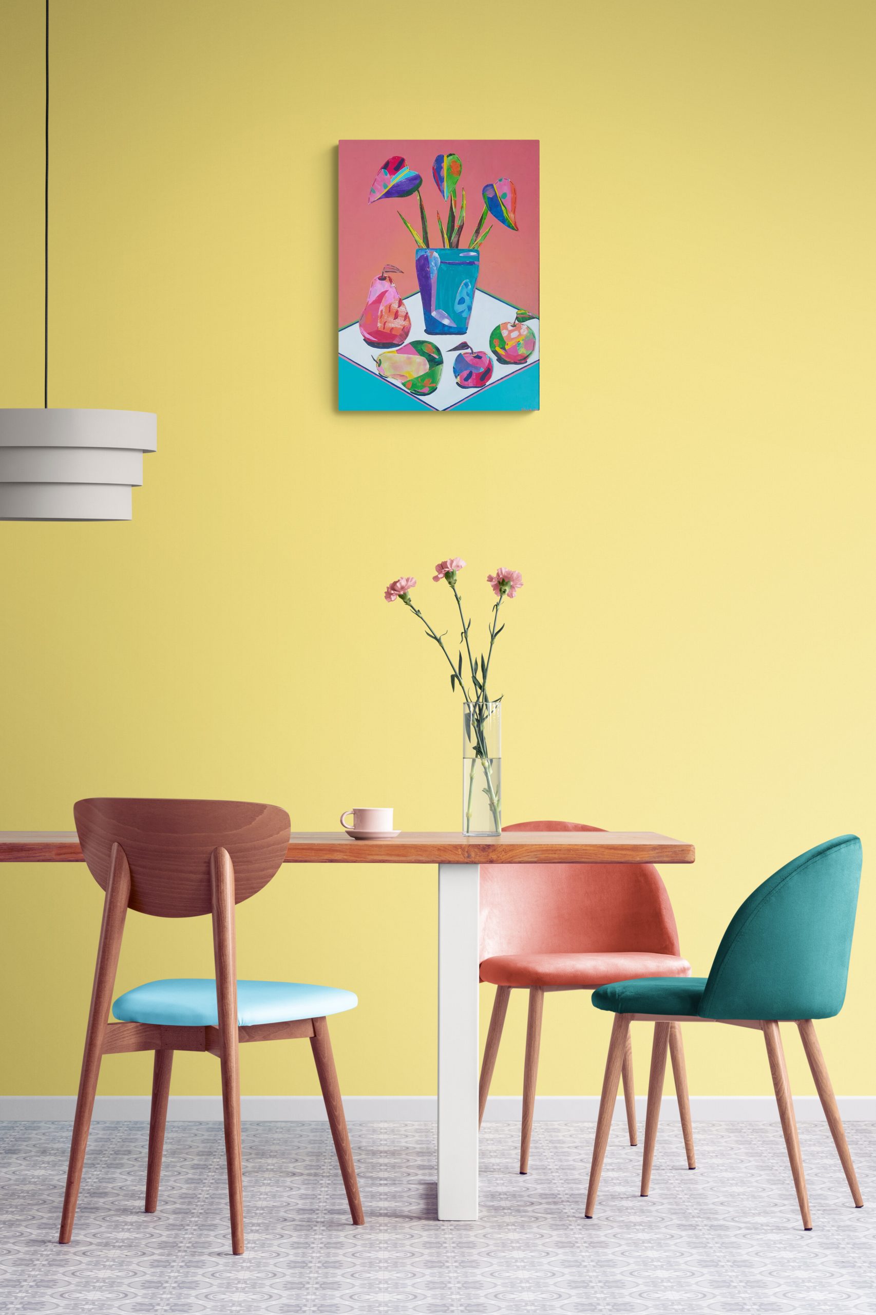 Stylish Bright Dining Room