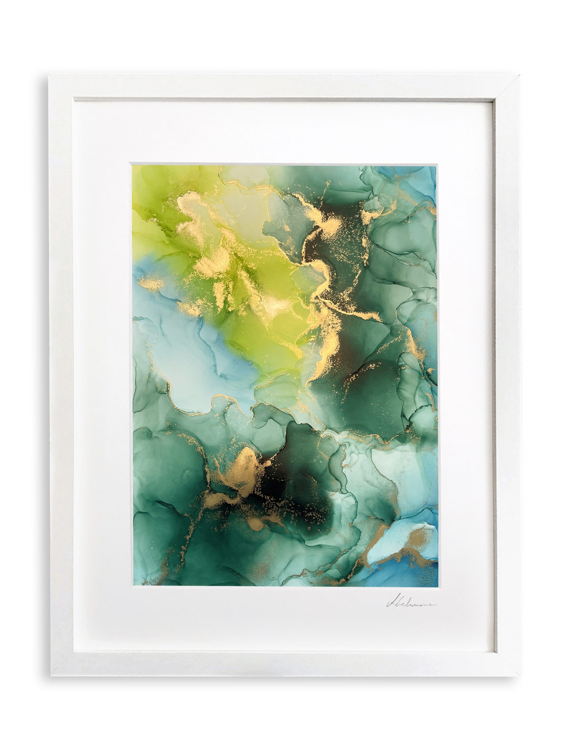 Forest Greens White Copy