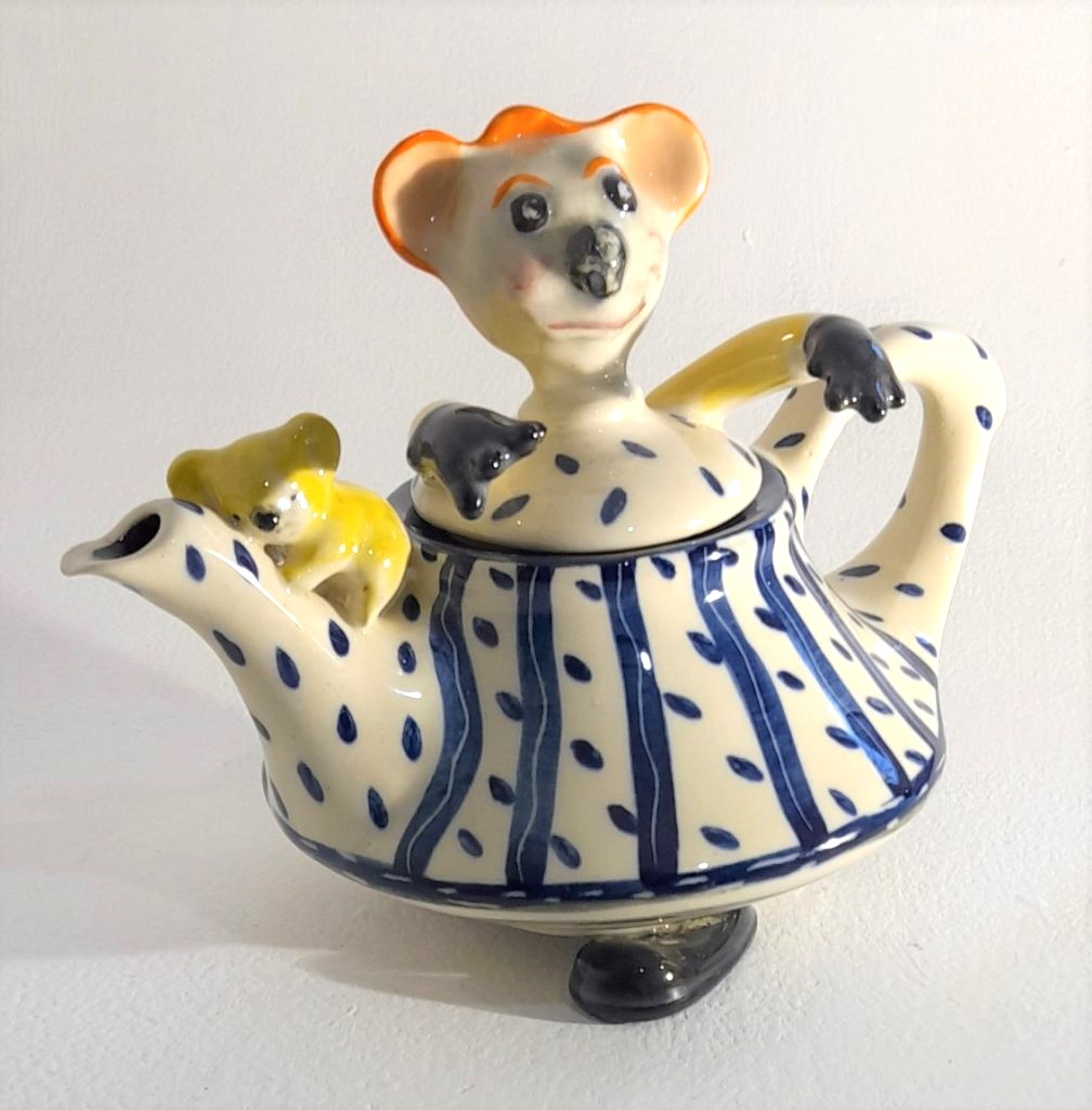 Stephen Baxter Koala Tea Pot Orange 5 2 1008x1024