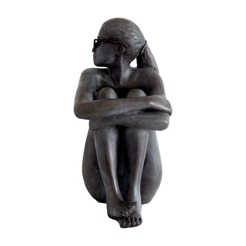 Polkadot Diva – Bronze sculpture