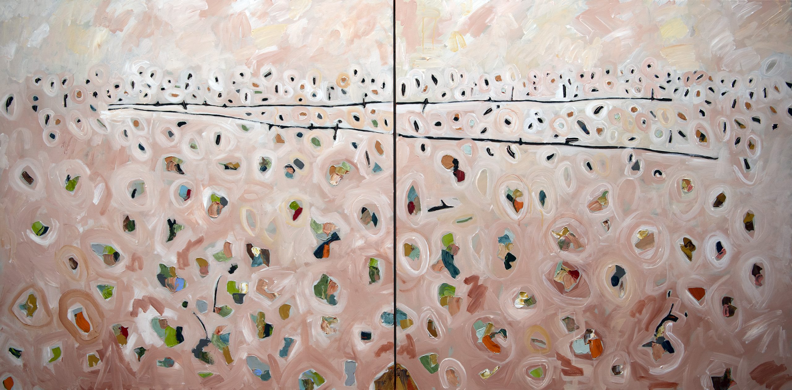 Pink Landscape 202x101