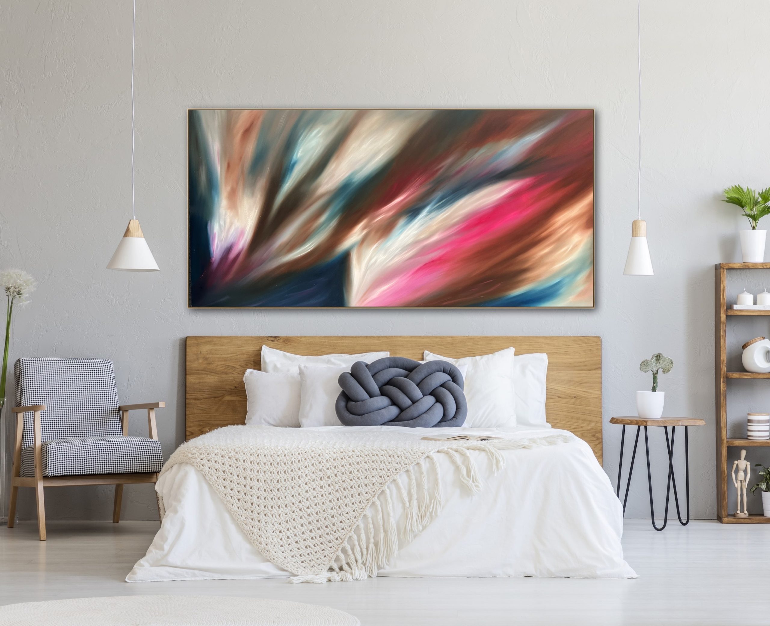 Alanah Jarvis Abstract Art Bedroom Art
