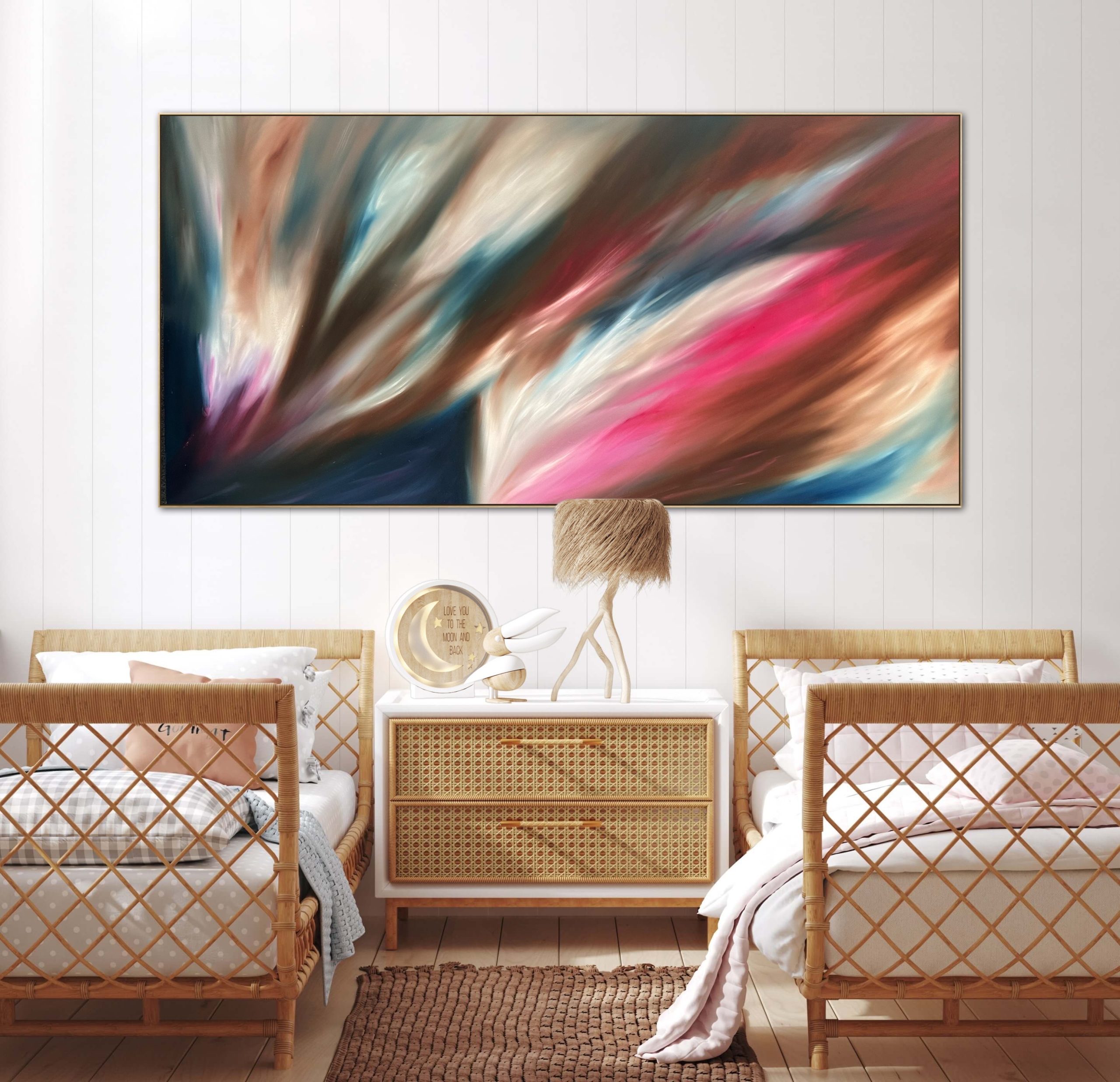 Alanah Jarvis Abstract Art Kids Bedroom