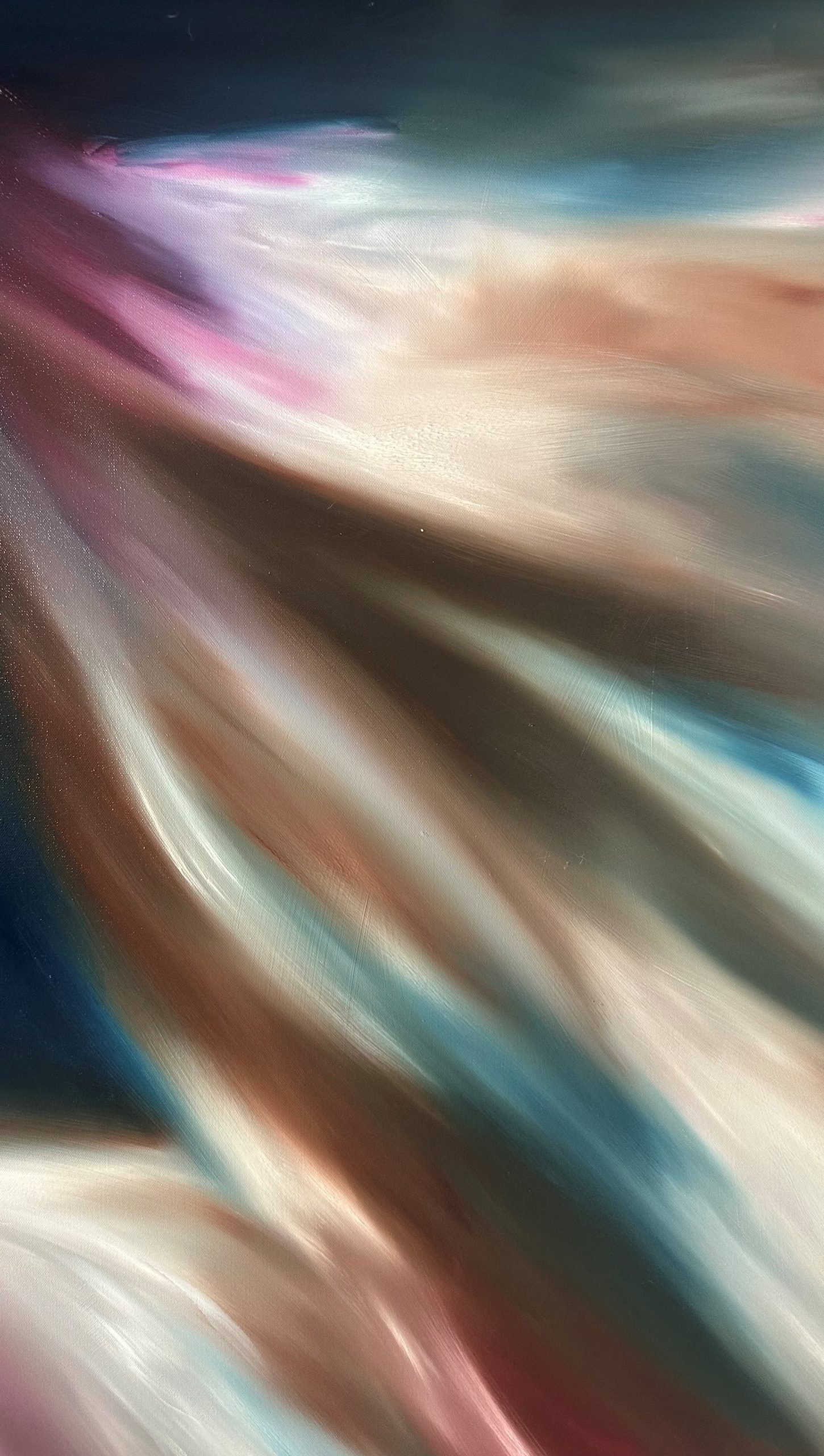 Close Up What If I Fly Alanah Jarvis Abstract Art