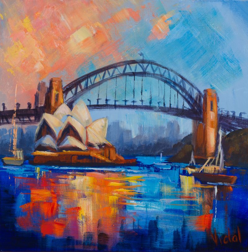Sydney Harbour –  Abstraction