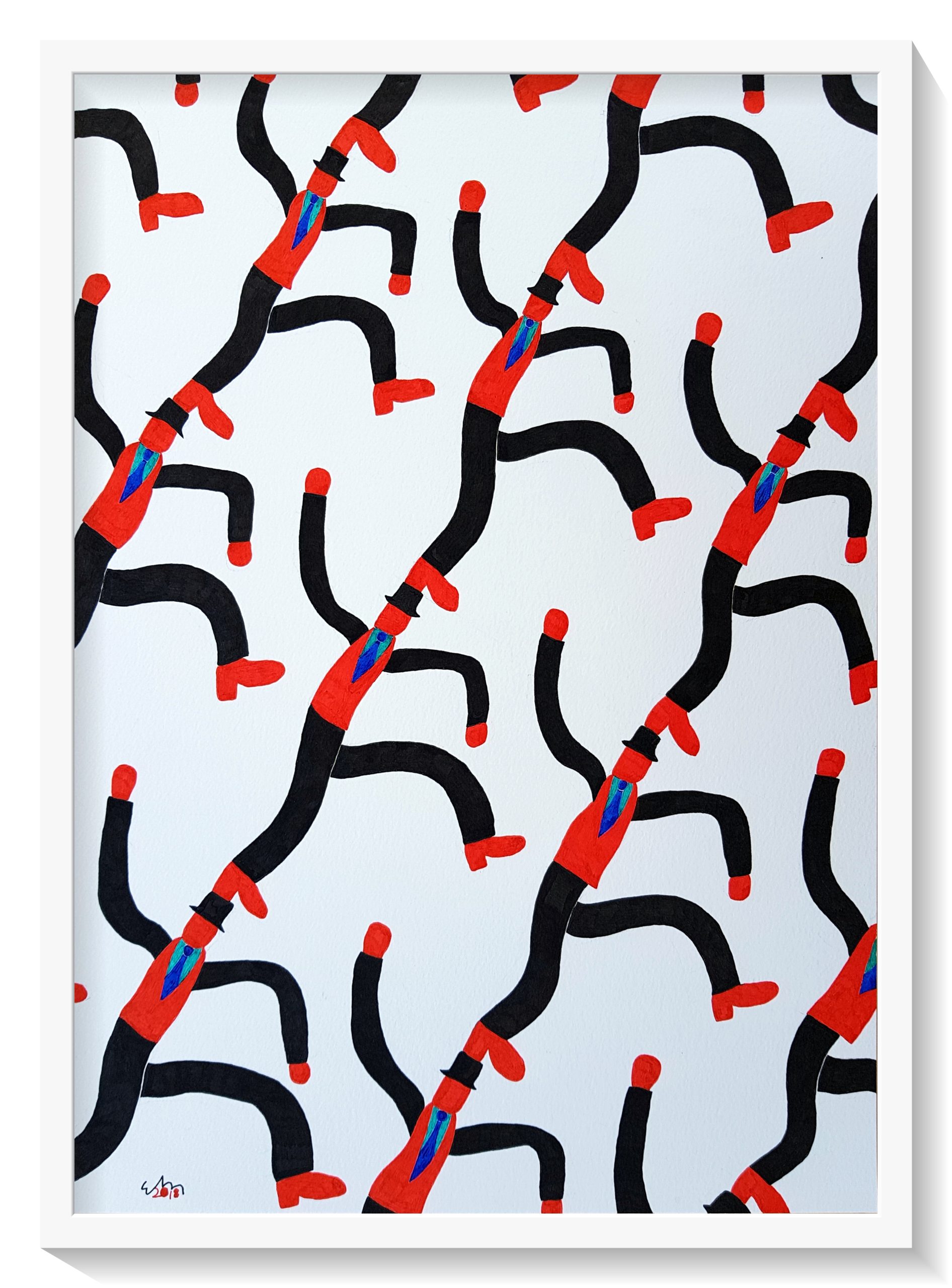 Mass Dance The Gentlemen 2018 Mockup Frame