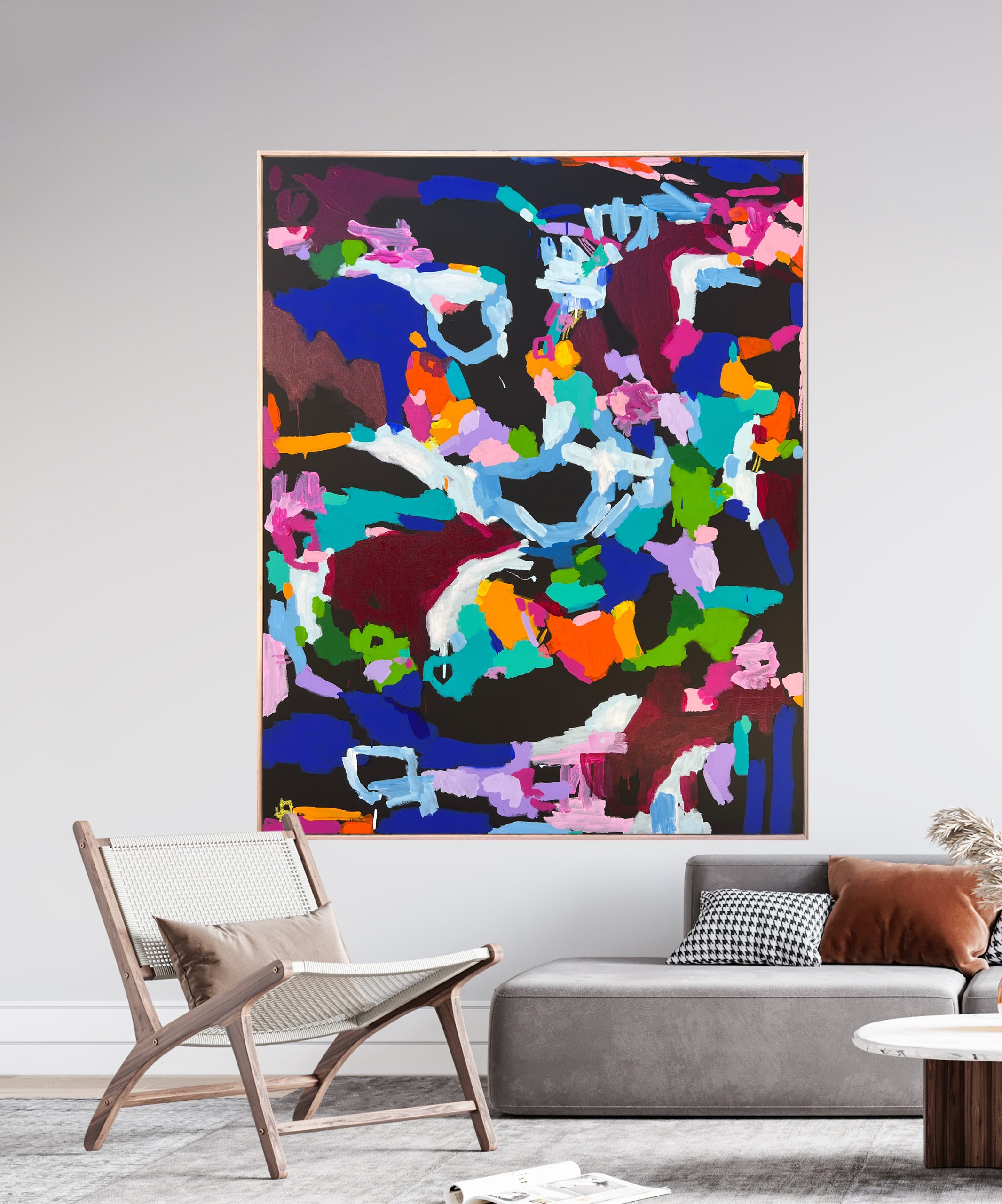 Children Dreaming Rebecca Koerting Australian Abstract Artist Insitu 2