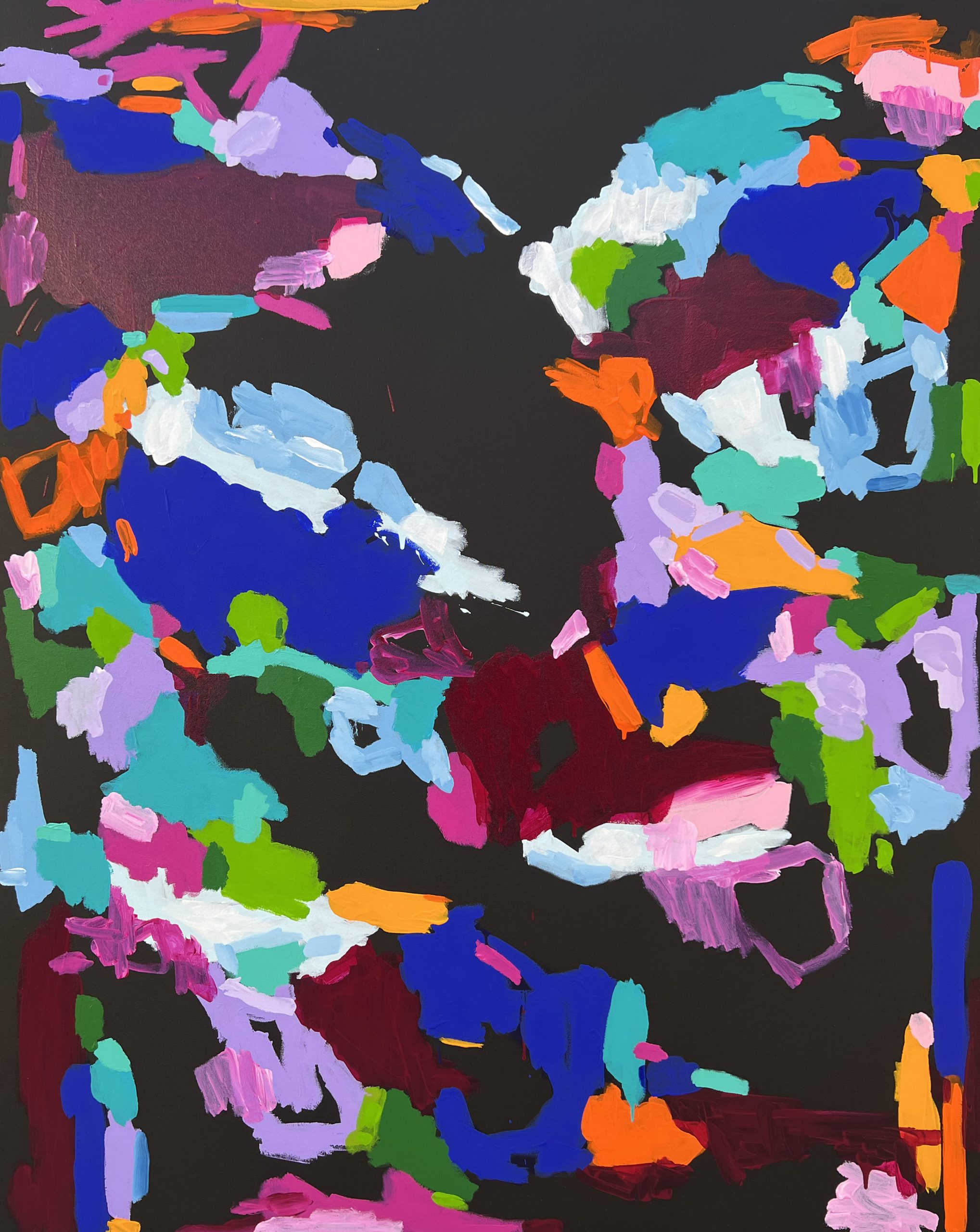 Early Morning Dreaming Rebecca Koerting Pink Modern Abstract Primaryar