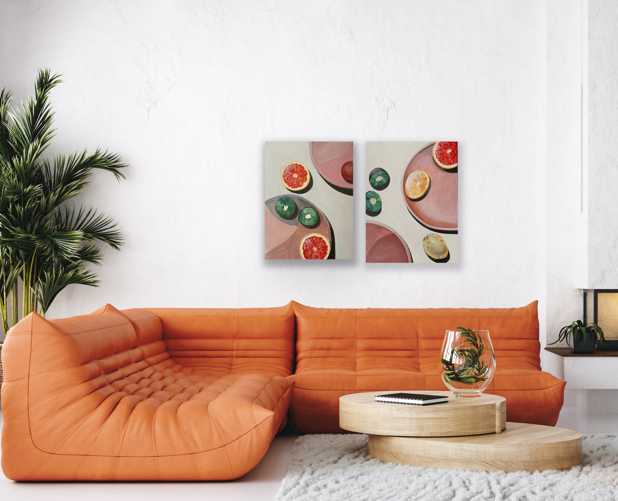 Vanessa Maver Still Life Fruity Pair 03