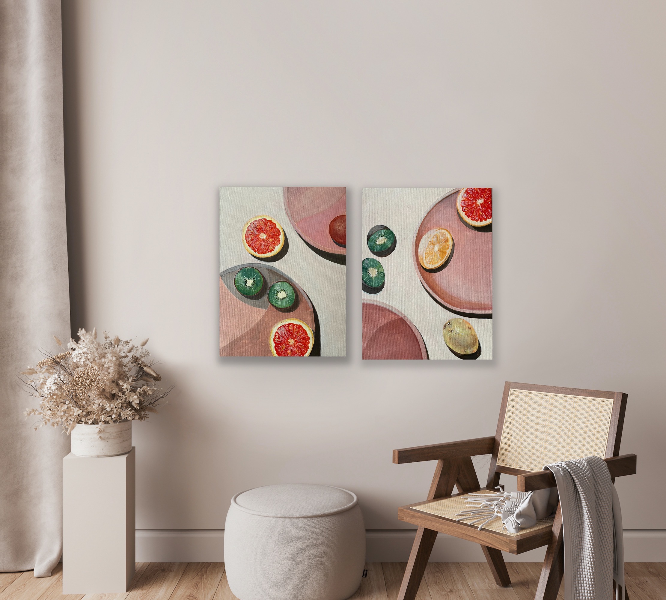 Vanessa Maver Still Life Fruity Pair 04