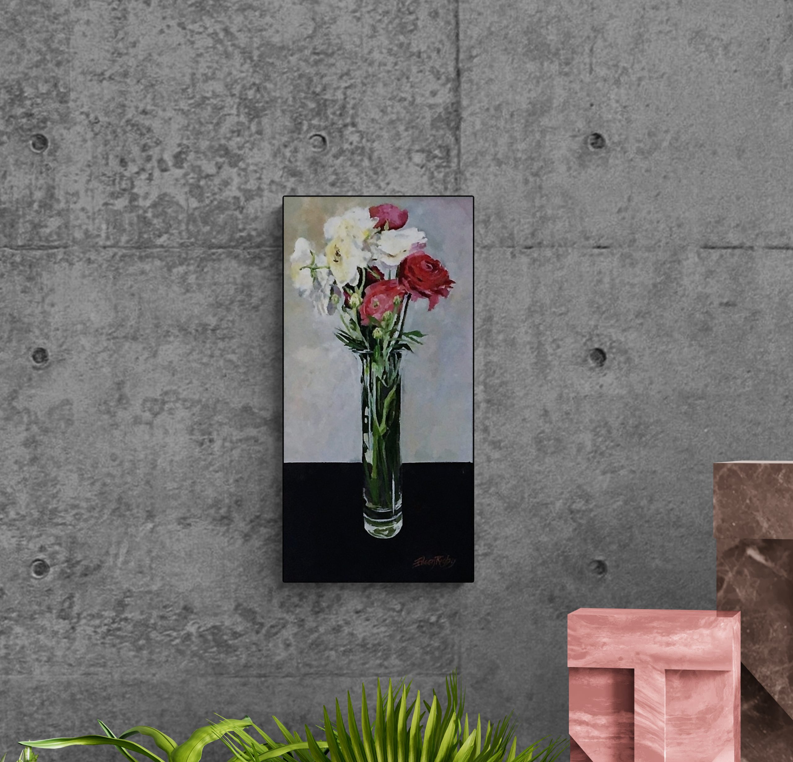 Indoor Rock Garden With Sculptures (2)