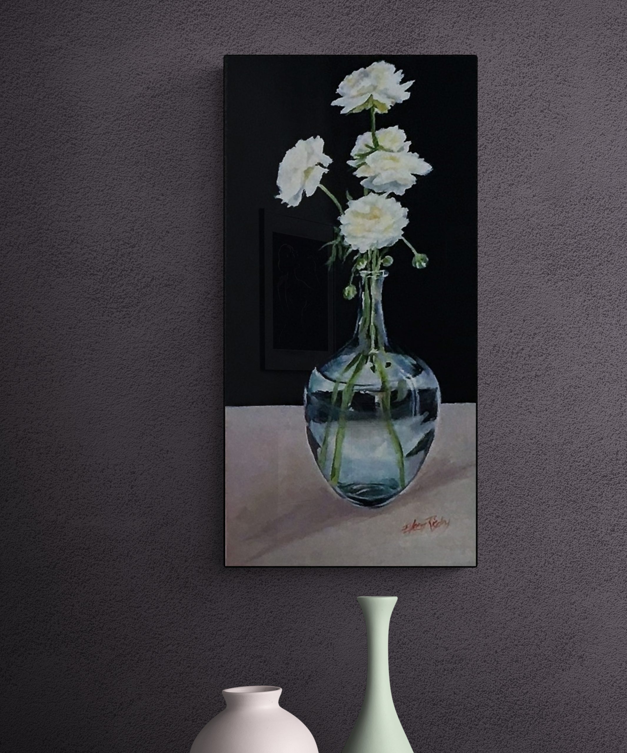 Modern Ceramic Vases On Table (44)